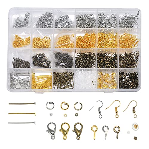 Mandala Crafts Earring Hooks for Jewelry Making - Earring Making Kit - Earring Hook Earring Kit for Making Earrings