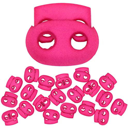 Hot Pink Cord Lock Cord Stop Tightener