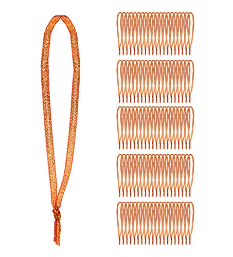 Hand Tied Christmas Ornament Hangers Ribbon 100 PCs Christmas Tree Decoration Ornament Loops