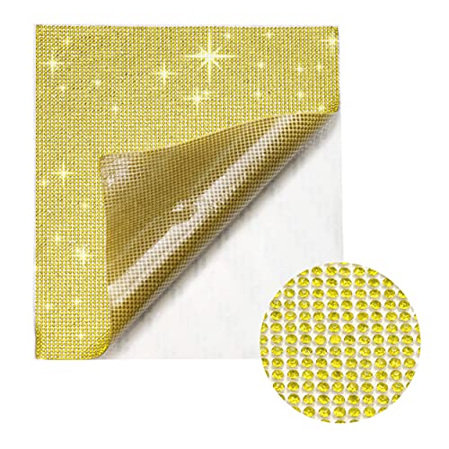 Mandala Crafts Rhinestone Stickers - Crystal Stickers - Rhinestone Sheets Self Adhesive Glitter Gem Stickers Bling Wrap Diamond Stickers for Crafts Gifts Car Bling Stickers