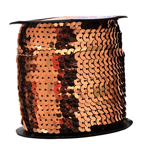 Brown Sequin Strip Trim