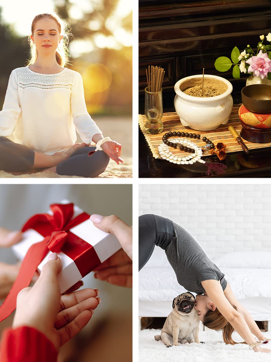 Mandala Crafts 108 Tibetan Buddhist Prayer Beads for Men Women - Yak Bone Mala Beads Necklace for Mala Meditation Beads Yoga Beads