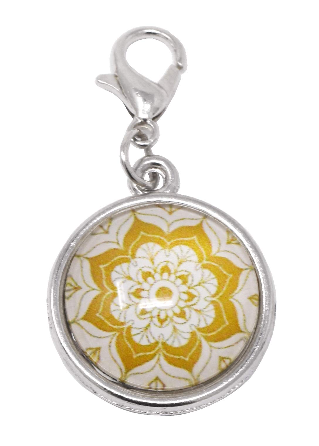 Tibetan Tealight Vanaspati Ghee Butter Lamp Candle Set for Meditation, Ceremonies, Rituals, Altars, Diwali (Lotus Glass Jar)