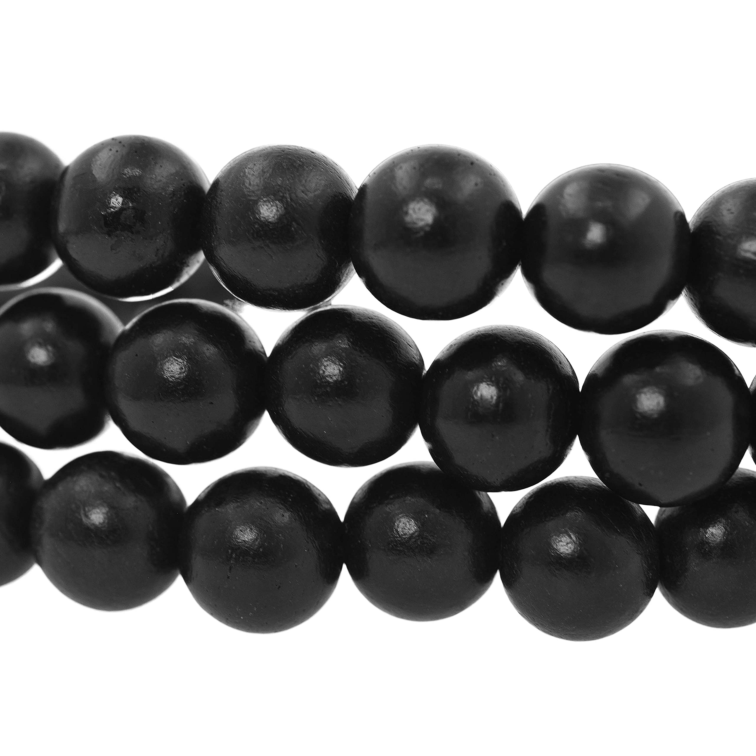 Tasbih Prayer Beads - Misbaha Beads Muslim Prayer Beads for Men and Women - Islamic Prayer Beads Tasbih Beads Necklace (Black Wood)