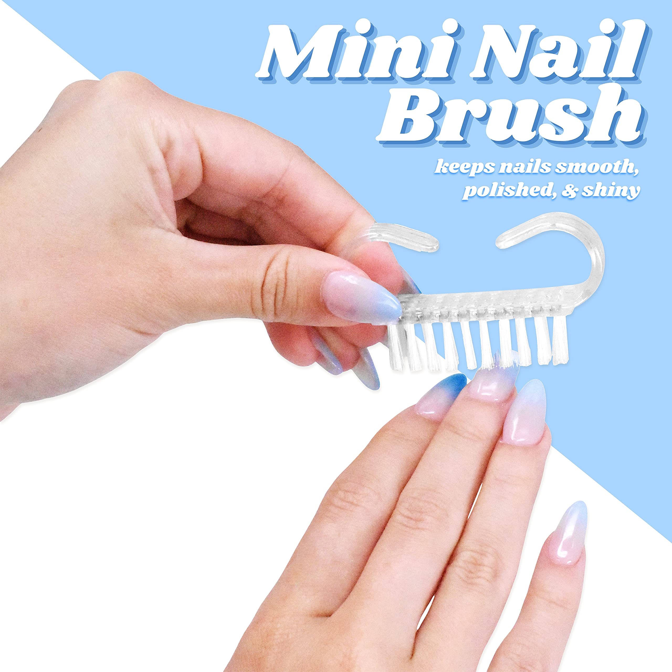 Nail File and Buffer Nail Manicure Kit Nail Brush Nail File Cuticle Pusher Nail Brush Block Nail File Set - Manicure Tool Kit 9 PCS