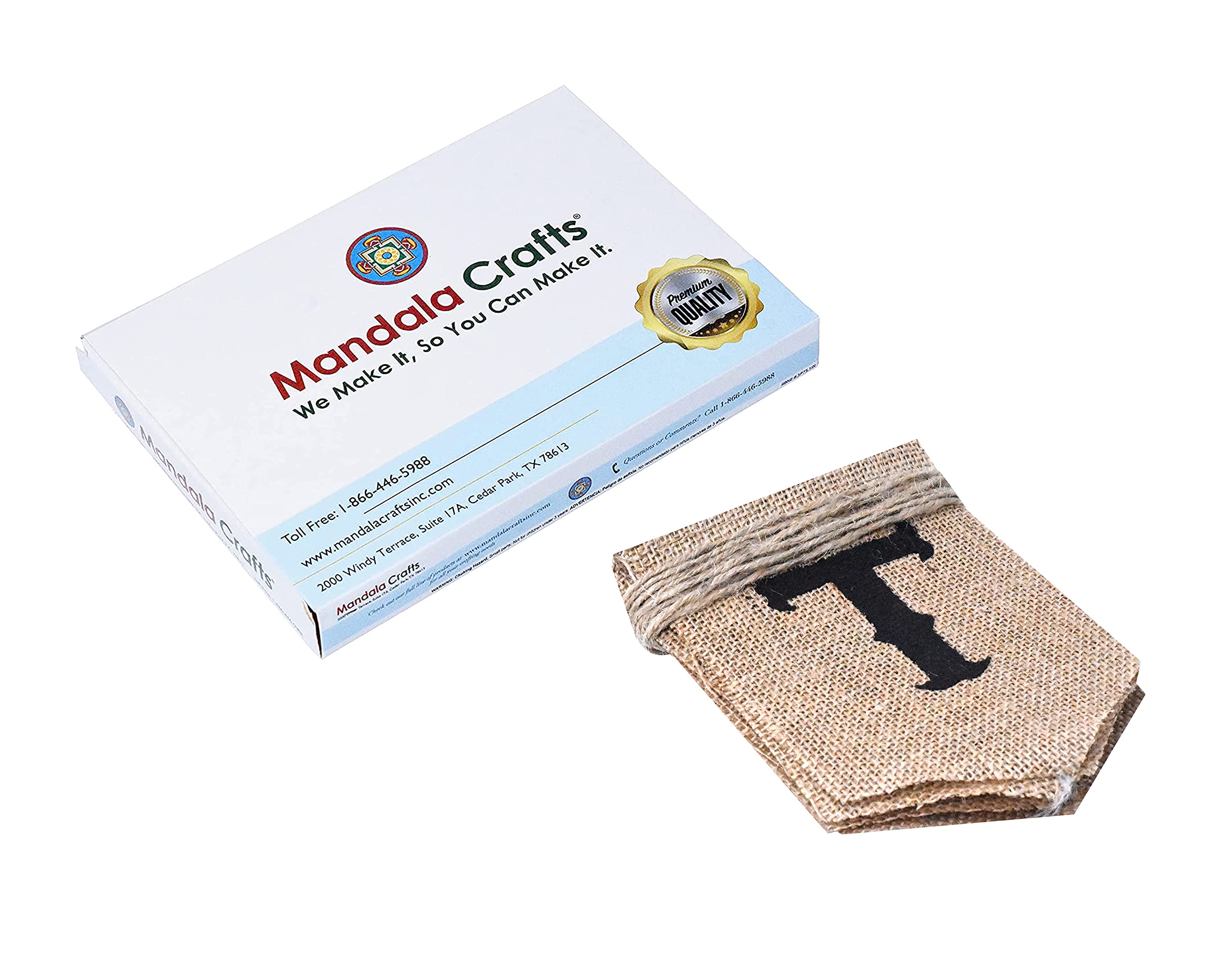 Trick or Treat Halloween Burlap Banner Pennant Garland Bunting for Fireplace Mantle Porch Party Decorations