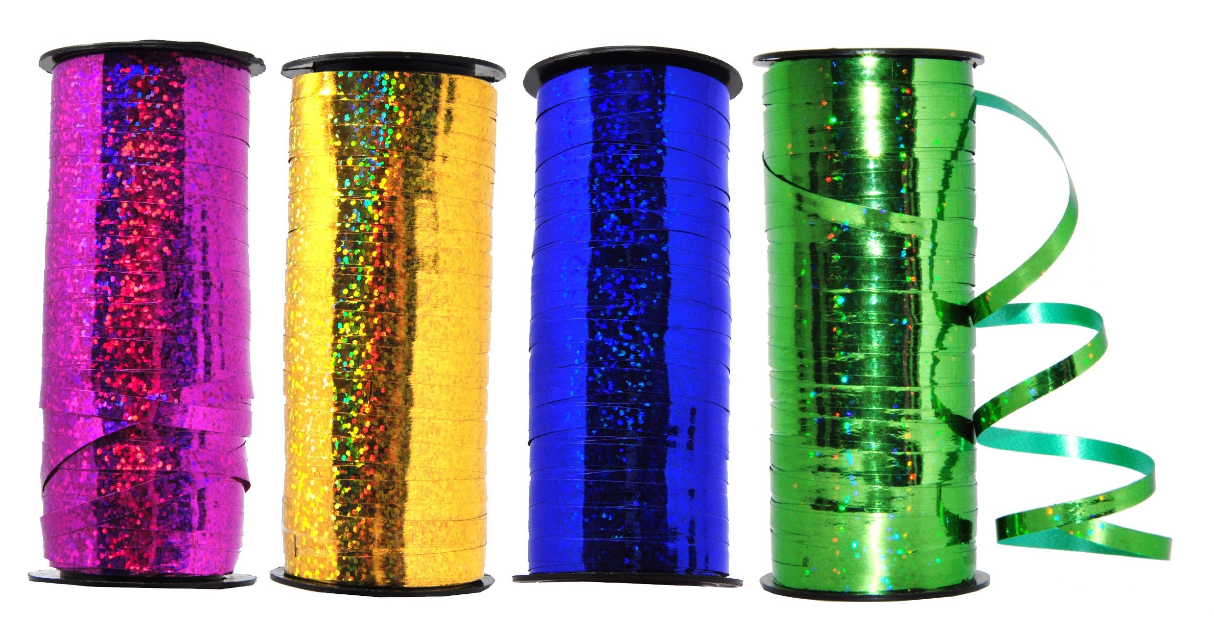 5mm 200 YDs Metallic Curling Ribbon for Gift Wrapping Metallic Ribbon for Balloon String Party Holiday Decorations Shiny Crimped Curly Ribbon