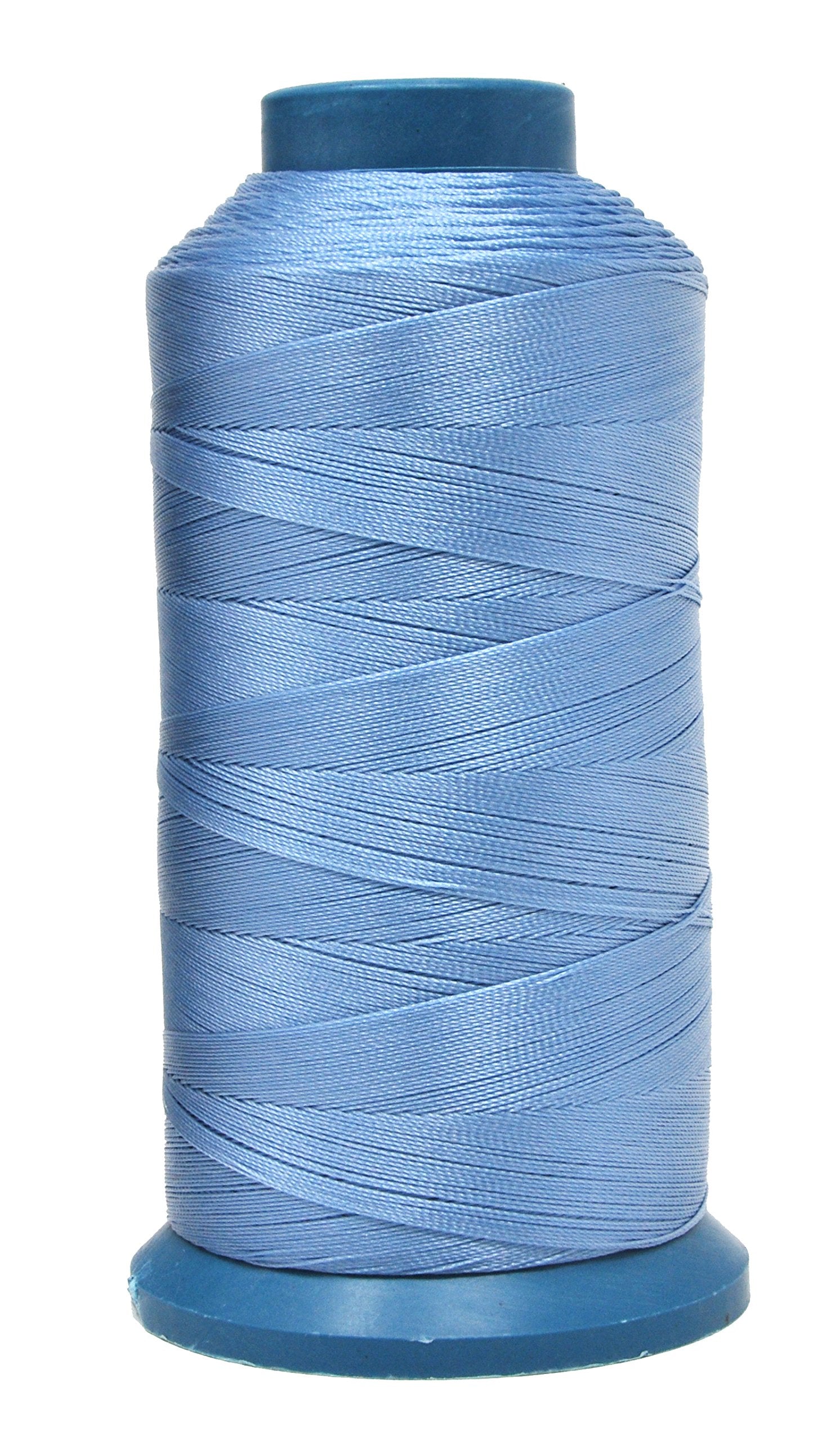 Bonded Nylon Thread for Sewing Leather, Upholstery, Jeans and Weaving Hair; Heavy-Duty; 1500 Yards Size 69 T70