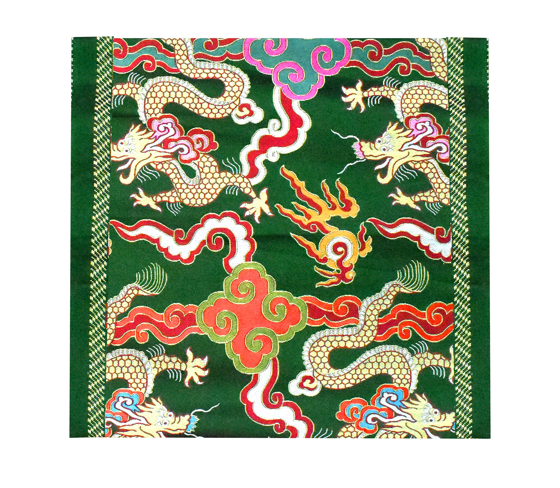 Mandala Crafts Dragon Brocade Fabric by The Yard for Upholstery and Fashion Clothing Design