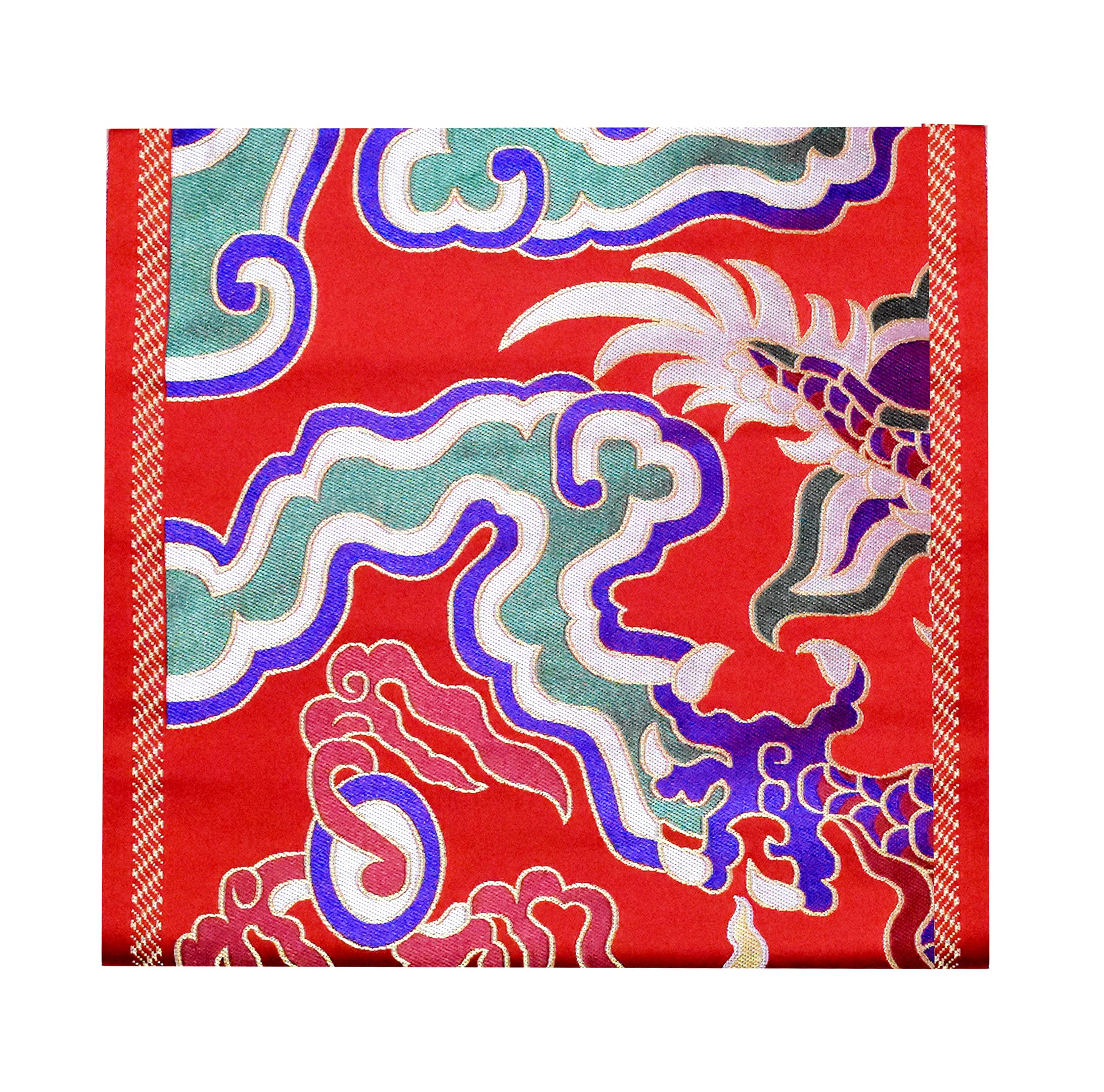 Mandala Crafts Dragon Brocade Fabric by The Yard for Upholstery and Fashion Clothing Design