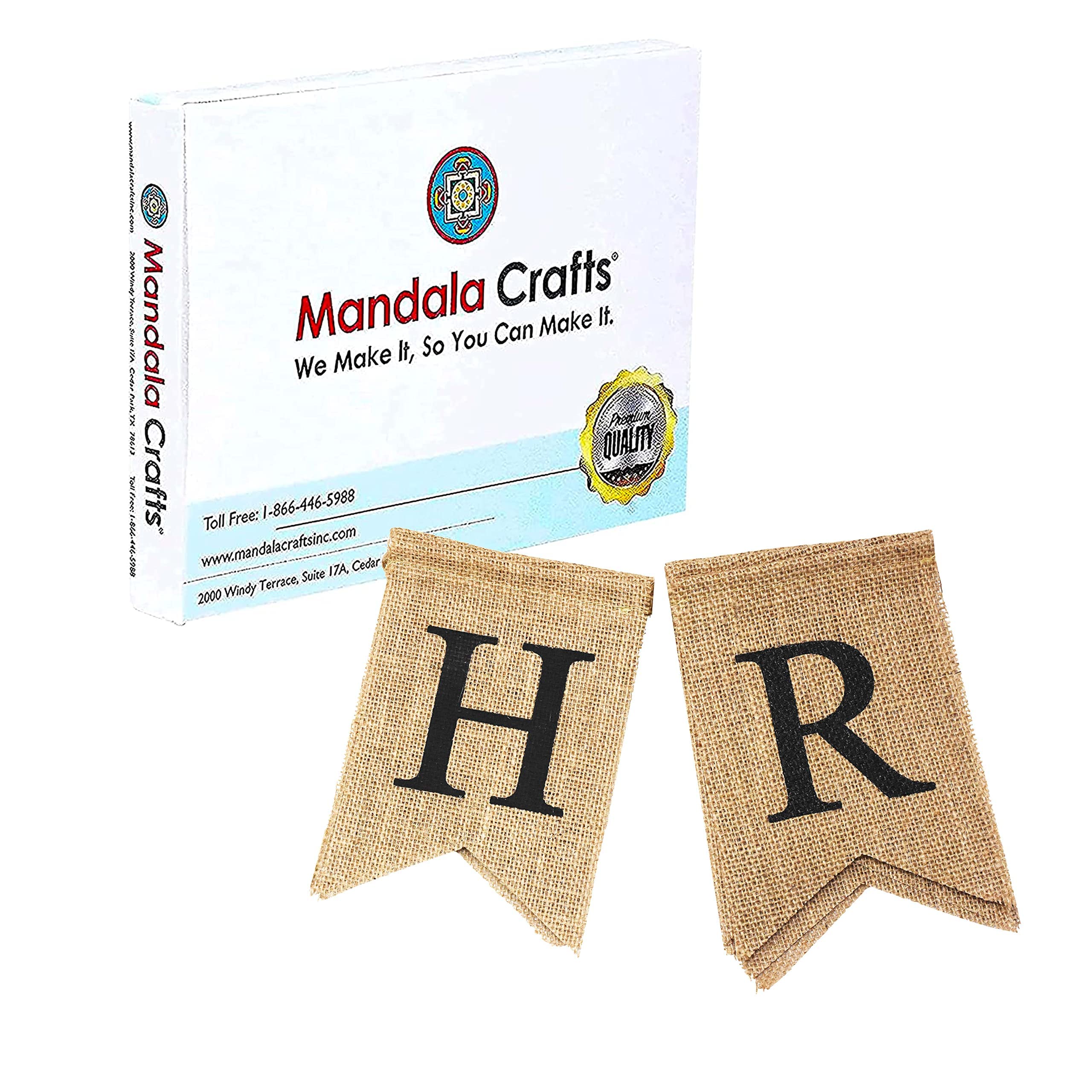 Mandala Crafts Burlap Happy Retirement Banner Happy Retirement Decorations for Women Men - Happy Retirement Sign Bunting Garland for Happy Retirement Party Decorations