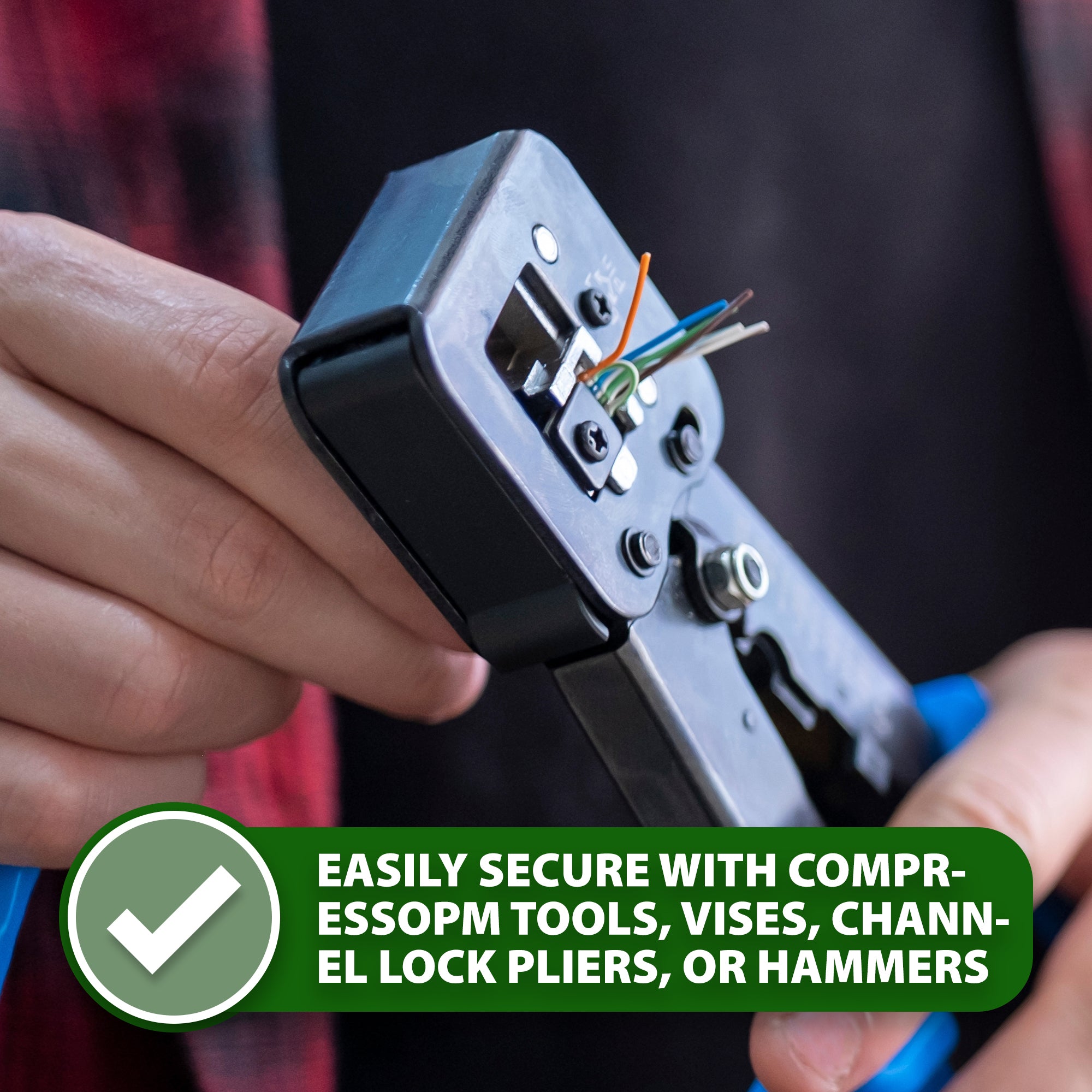 Mandala Crafts Cable Crimps for Wire Cable - Cable Crimping Sleeve Set Aluminum Cable Ends Double Ferrules Wire Rope Sleeves Cable Crimp Loop Kit