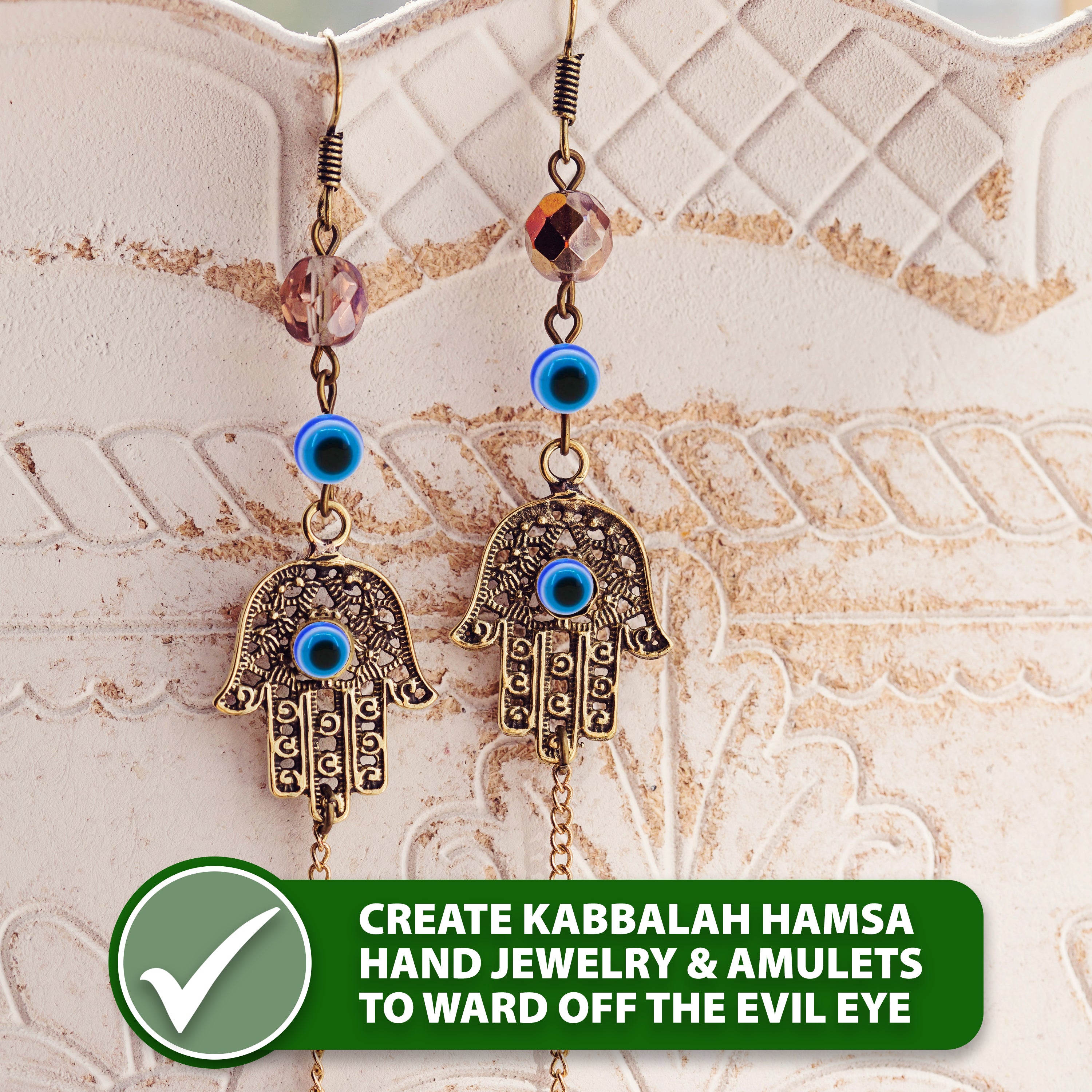 Evil Eye Beads 8mm for Evil Eye Jewelry Making Charms Dreamcatcher Beads