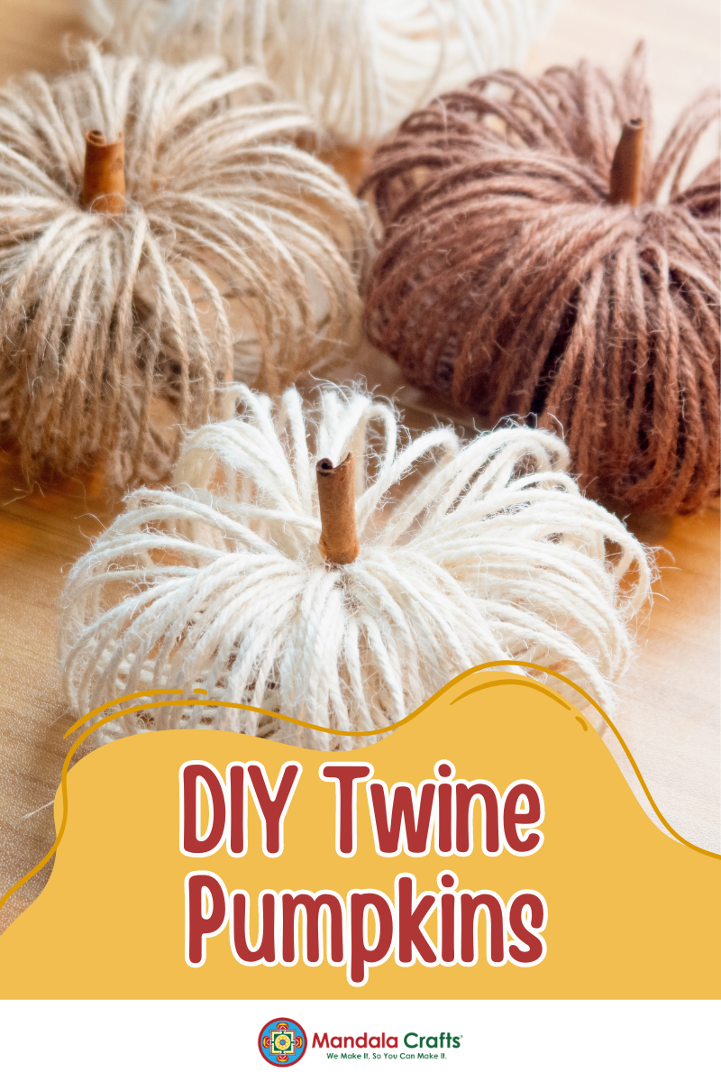 How to Make Beautiful Twine Pumpkins for Fall Decor