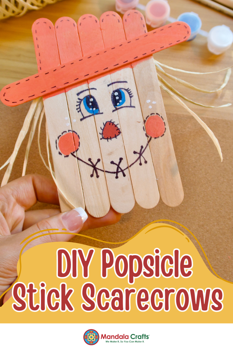 DIY Popsicle Stick Scarecrow: A Fun Weekend Craft for All Ages