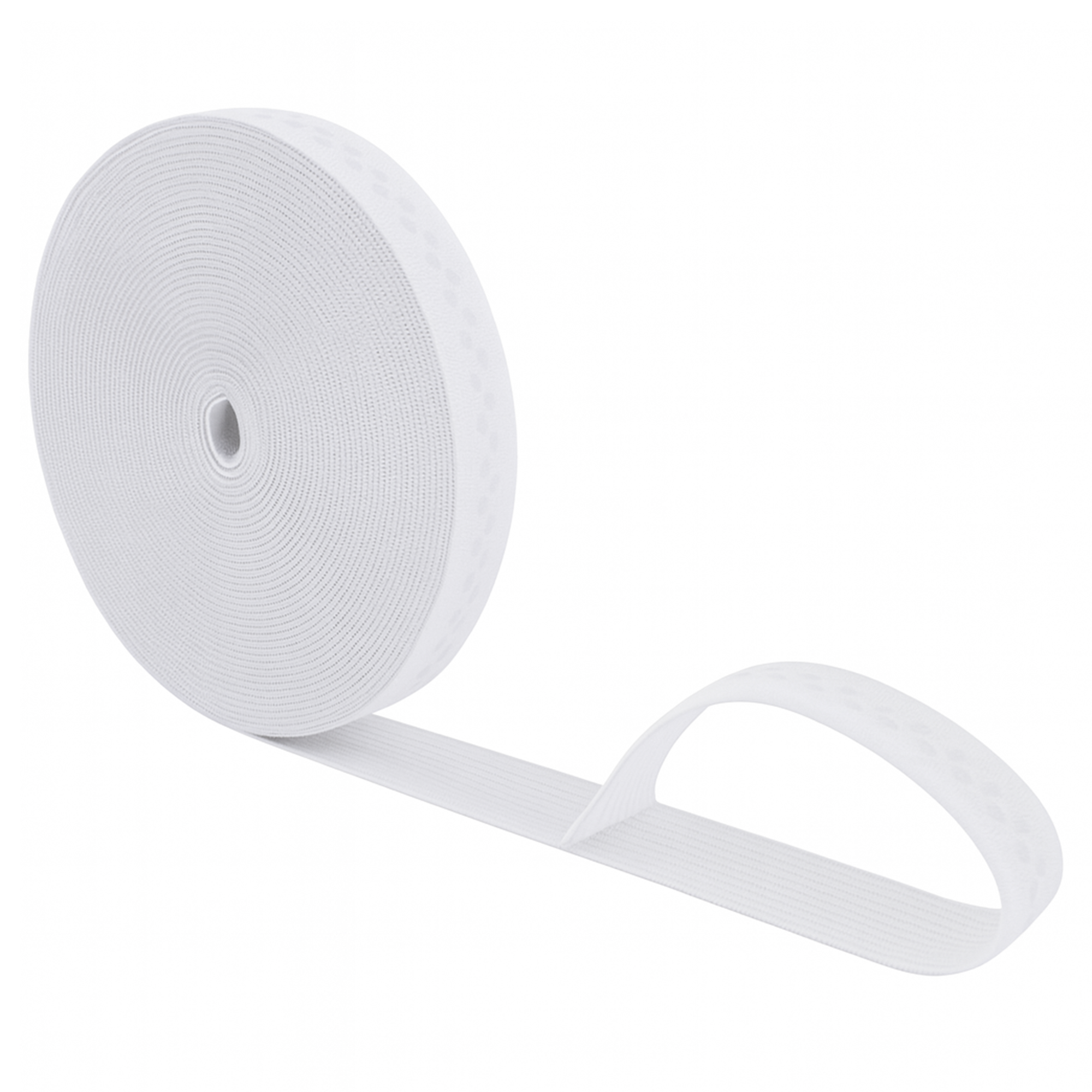 Mandala Crafts Elastic Silicone Gripper Tape for Clothing - Dotted Non Slip Elastic Band for Sewing - Silicone Elastic Straps Flat Stretchy Fabric Elastic Ribbon