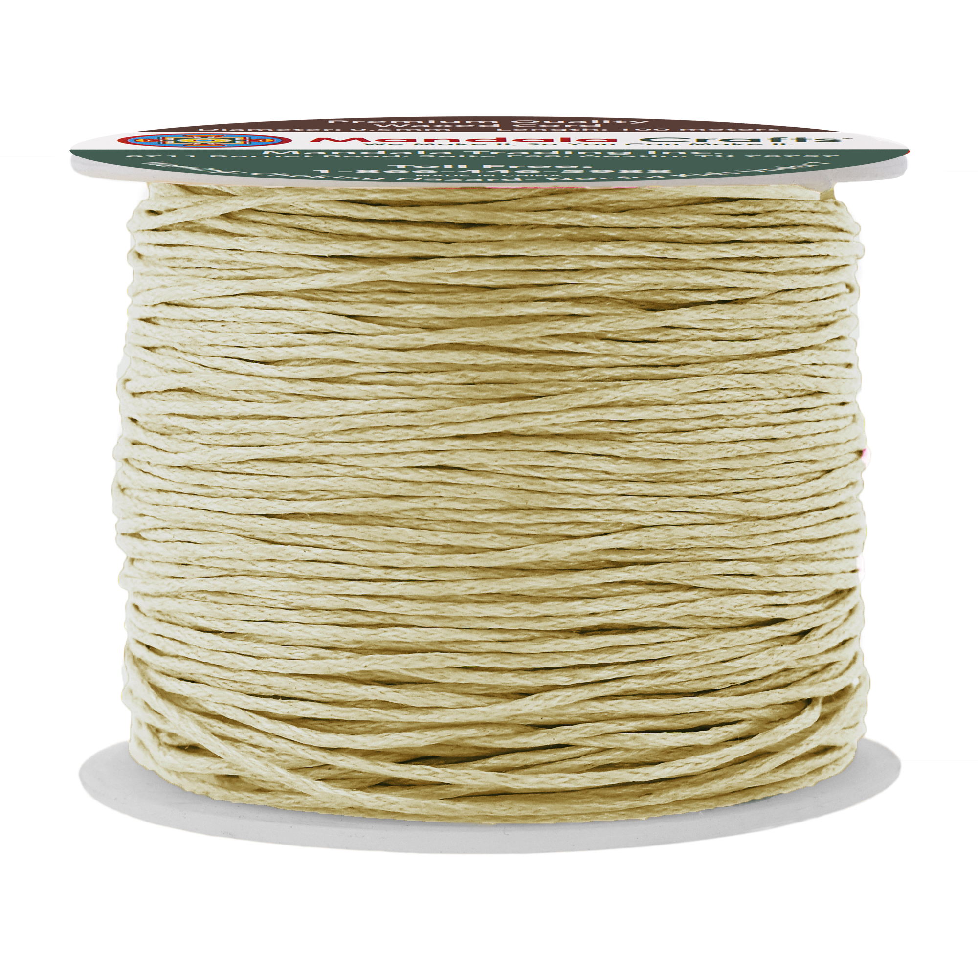 0.5mm Cotton Waxed Cord for Jewelry Making Bracelet Cord Waxed String - Beading String Thread Jewelry Cords for Necklaces String