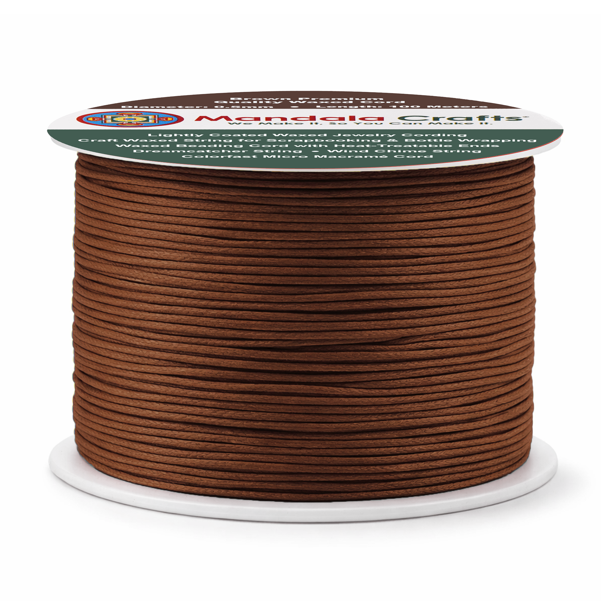 0.5mm Cotton Waxed Cord for Jewelry Making Bracelet Cord Waxed String - Beading String Thread Jewelry Cords for Necklaces String