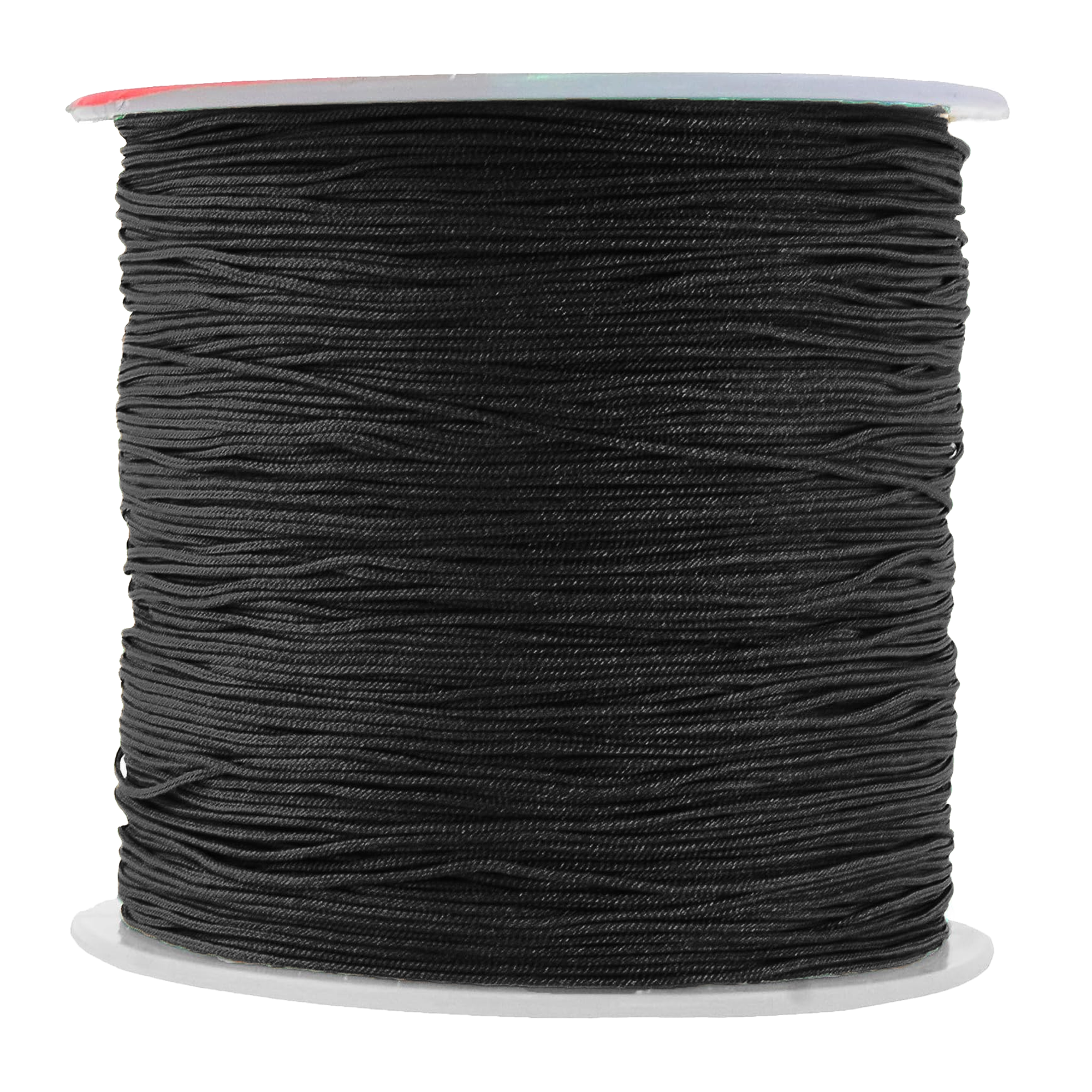 0.5mm Nylon Satin Cord, Rattail Trim Thread for Chinese Knotting, Kumihimo, Beading, Macrame, Jewelry Making, Sewing