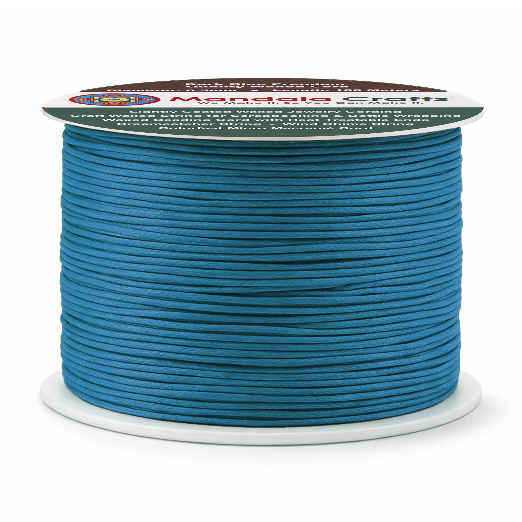 0.5mm Cotton Waxed Cord for Jewelry Making Bracelet Cord Waxed String - Beading String Thread Jewelry Cords for Necklaces String