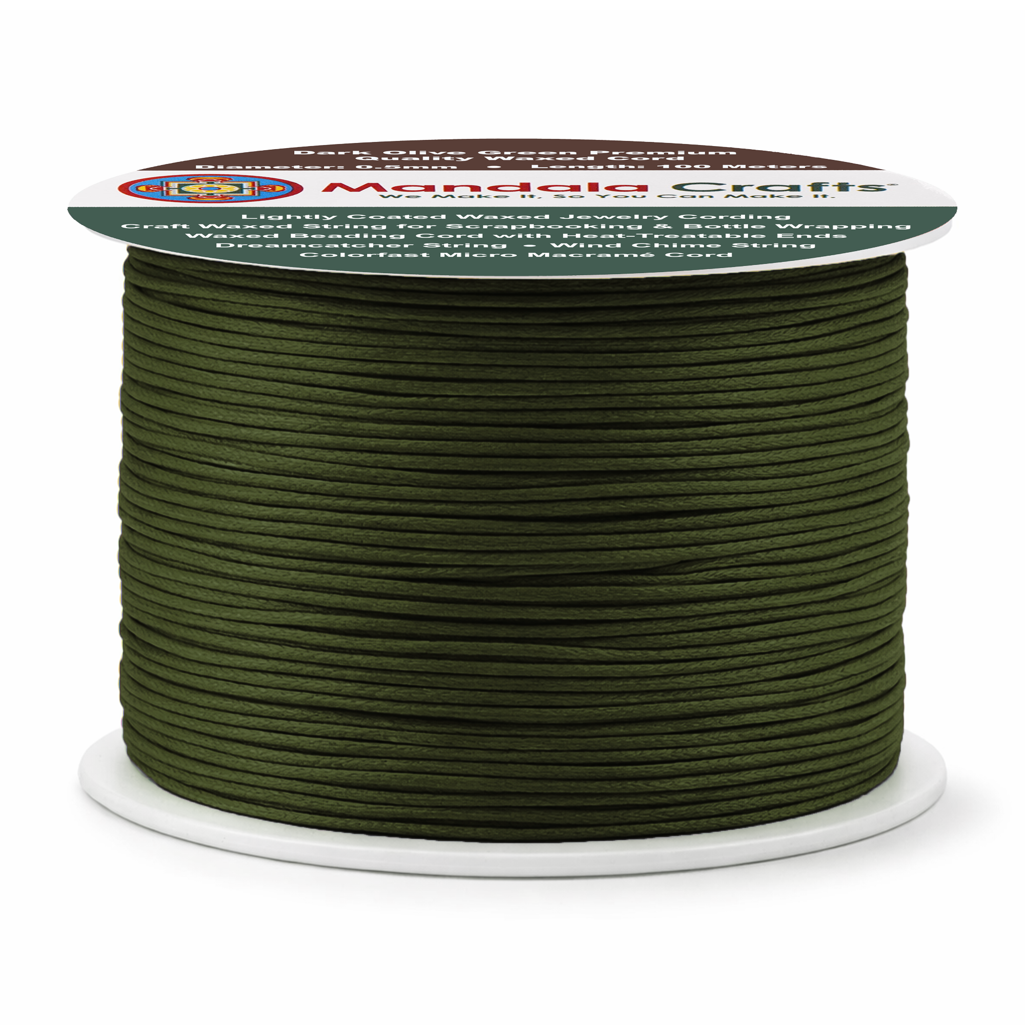 0.5mm Cotton Waxed Cord for Jewelry Making Bracelet Cord Waxed String - Beading String Thread Jewelry Cords for Necklaces String