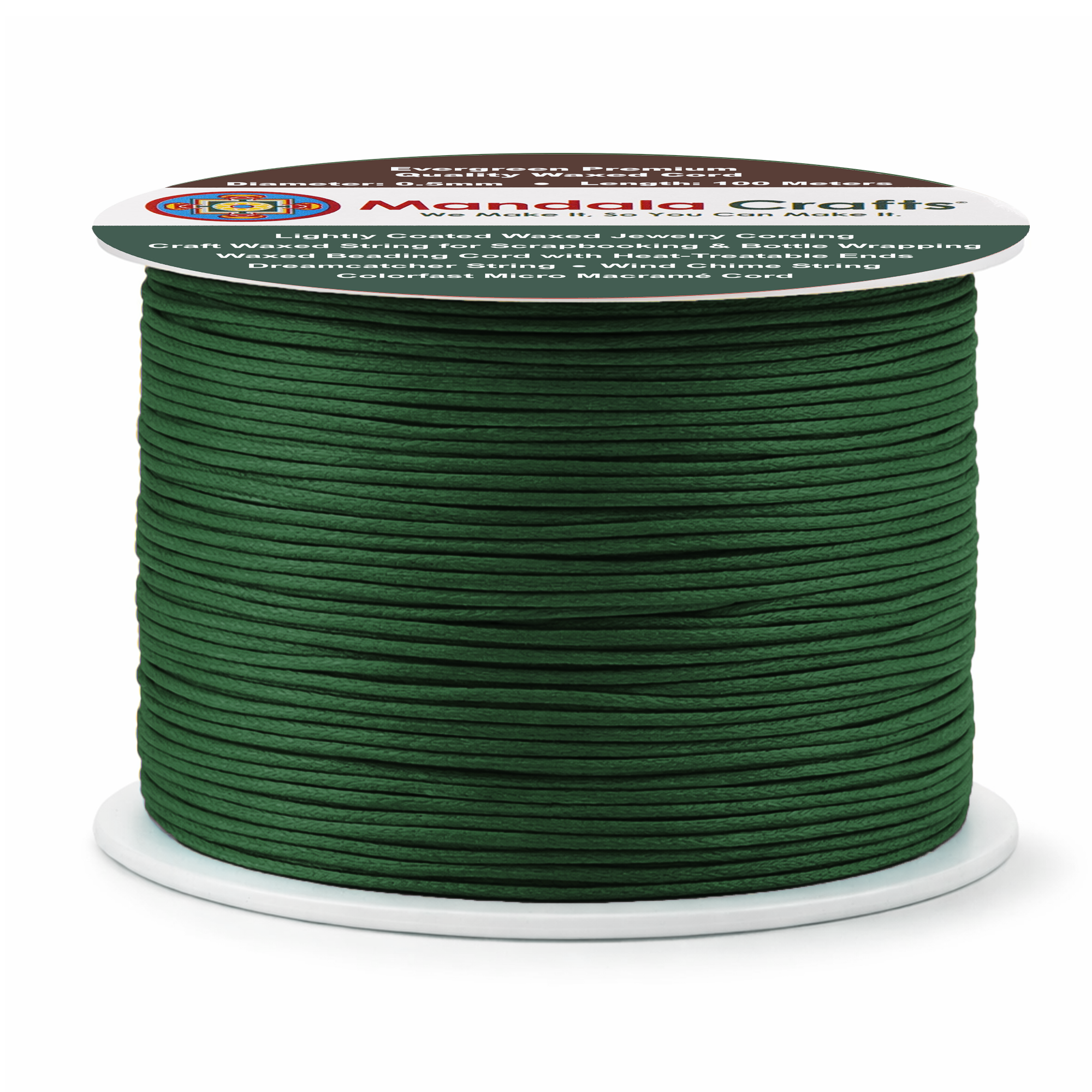 0.5mm Cotton Waxed Cord for Jewelry Making Bracelet Cord Waxed String - Beading String Thread Jewelry Cords for Necklaces String