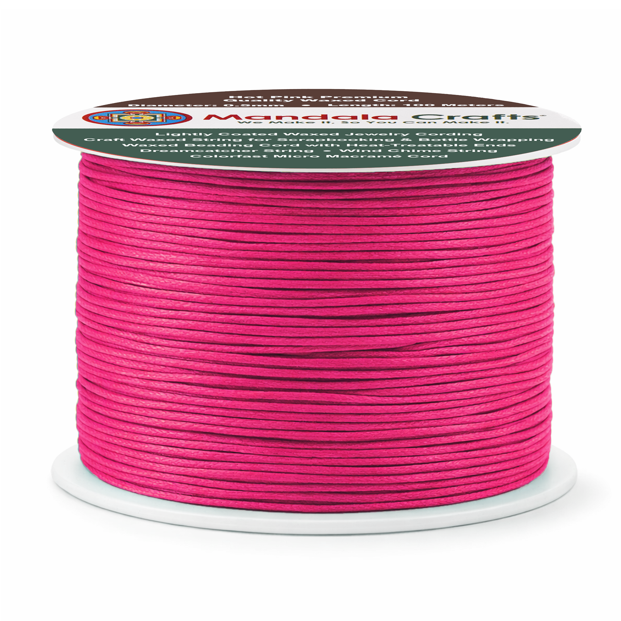 0.5mm Cotton Waxed Cord for Jewelry Making Bracelet Cord Waxed String - Beading String Thread Jewelry Cords for Necklaces String