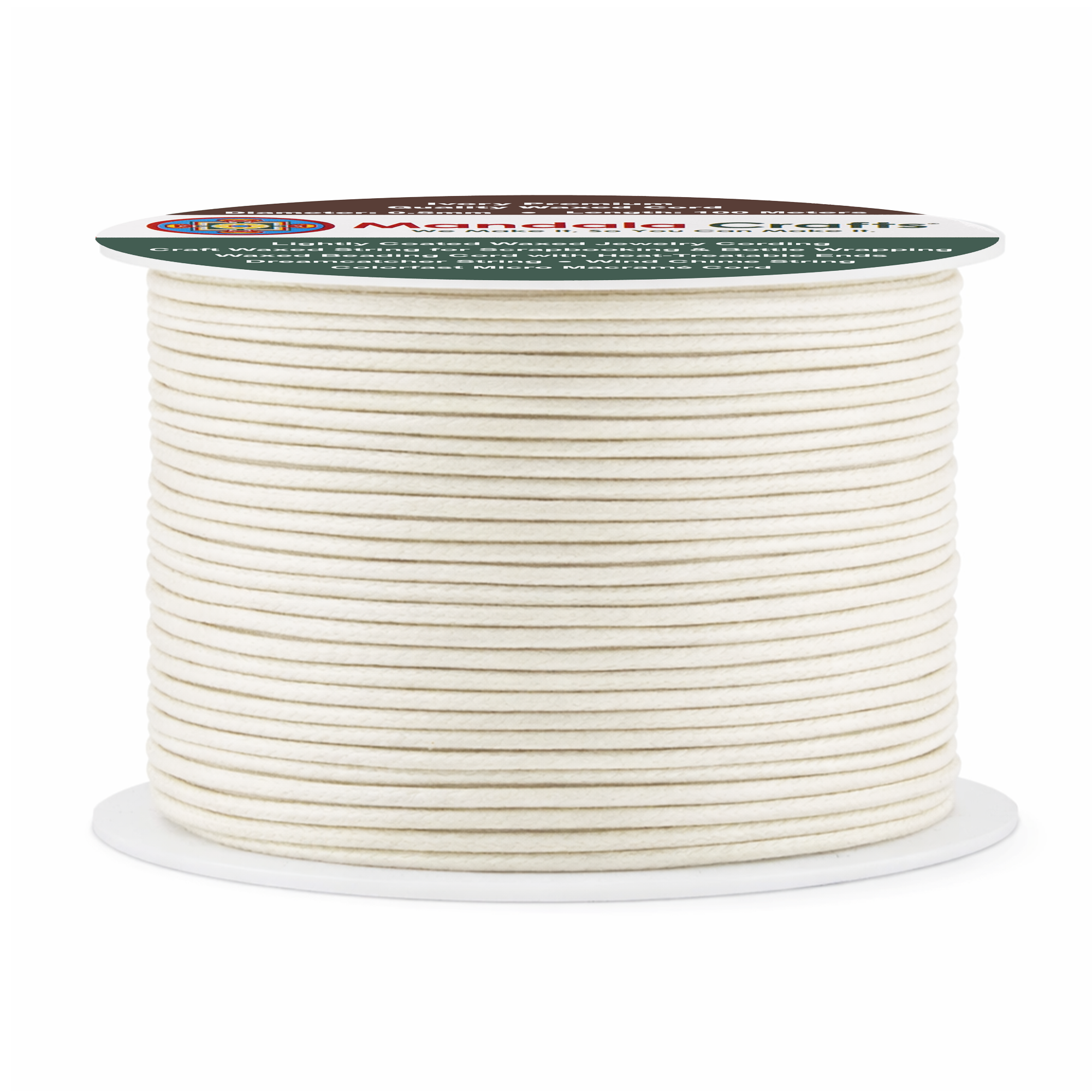 0.5mm Cotton Waxed Cord for Jewelry Making Bracelet Cord Waxed String - Beading String Thread Jewelry Cords for Necklaces String