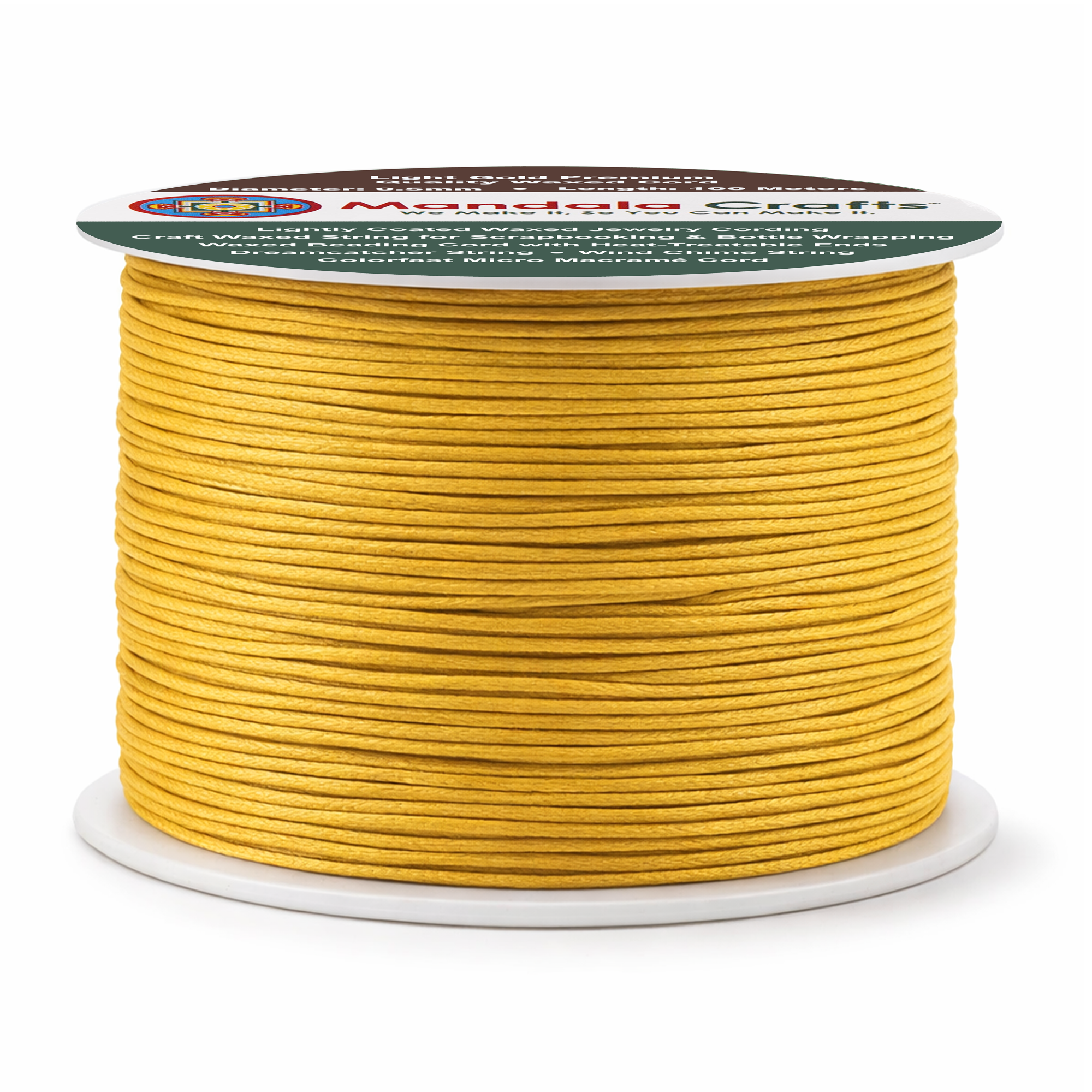 0.5mm Cotton Waxed Cord for Jewelry Making Bracelet Cord Waxed String - Beading String Thread Jewelry Cords for Necklaces String