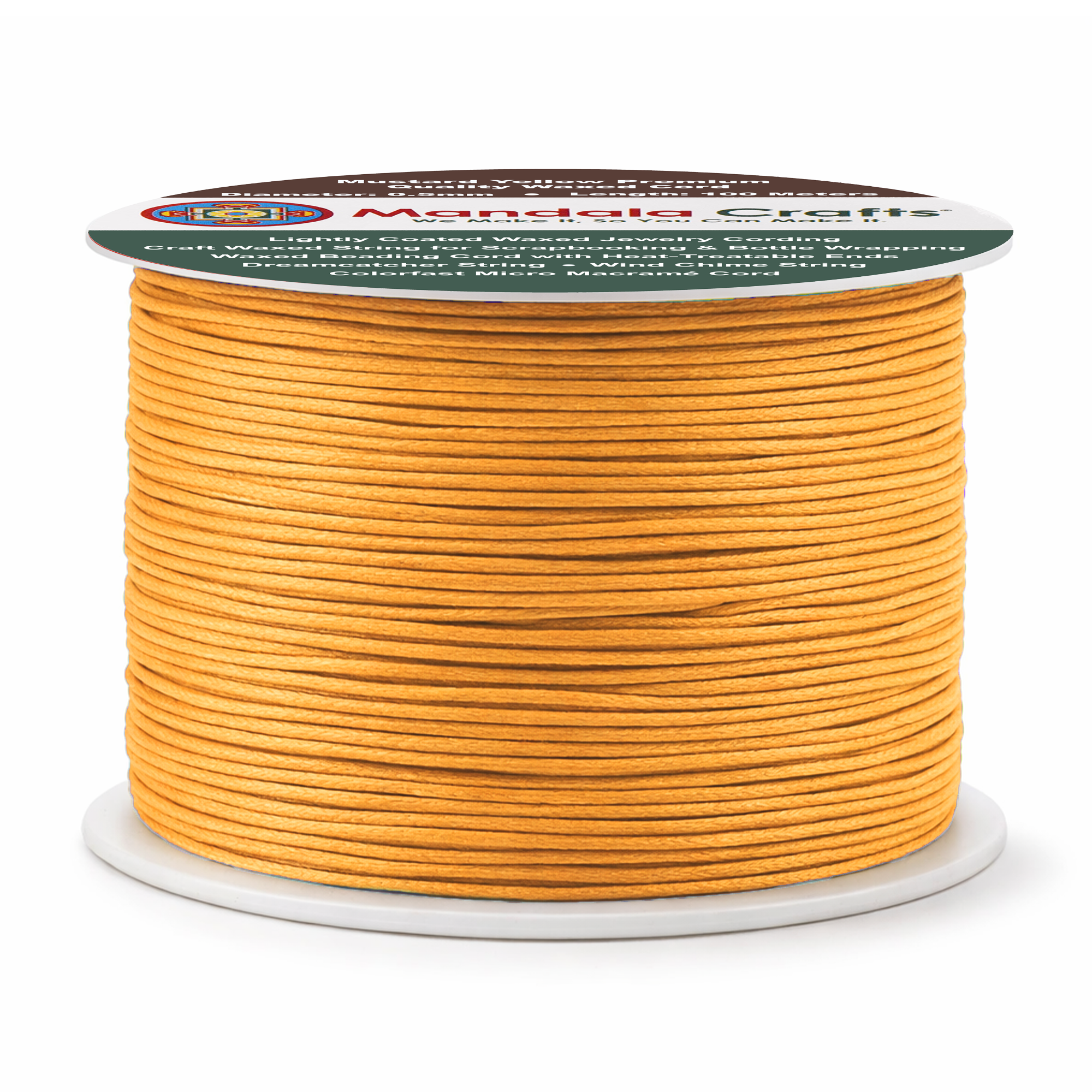 0.5mm Cotton Waxed Cord for Jewelry Making Bracelet Cord Waxed String - Beading String Thread Jewelry Cords for Necklaces String