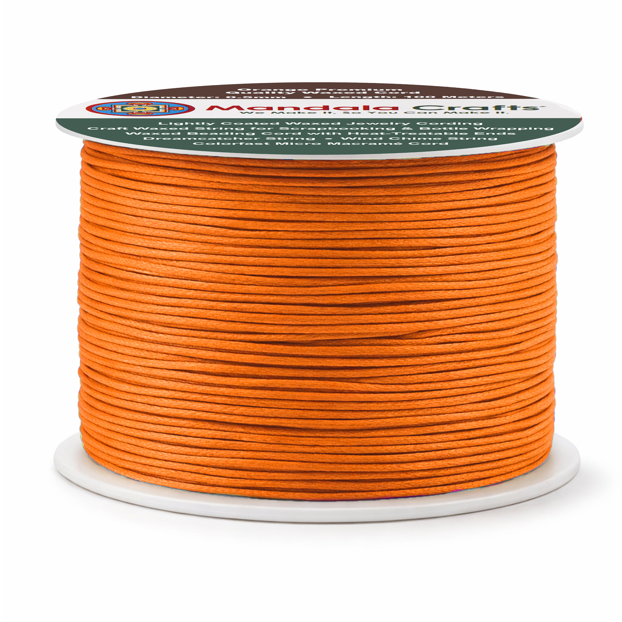 0.5mm Cotton Waxed Cord for Jewelry Making Bracelet Cord Waxed String - Beading String Thread Jewelry Cords for Necklaces String