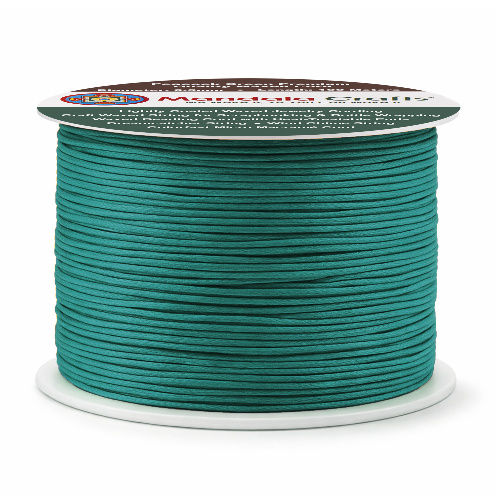 0.5mm Cotton Waxed Cord for Jewelry Making Bracelet Cord Waxed String - Beading String Thread Jewelry Cords for Necklaces String