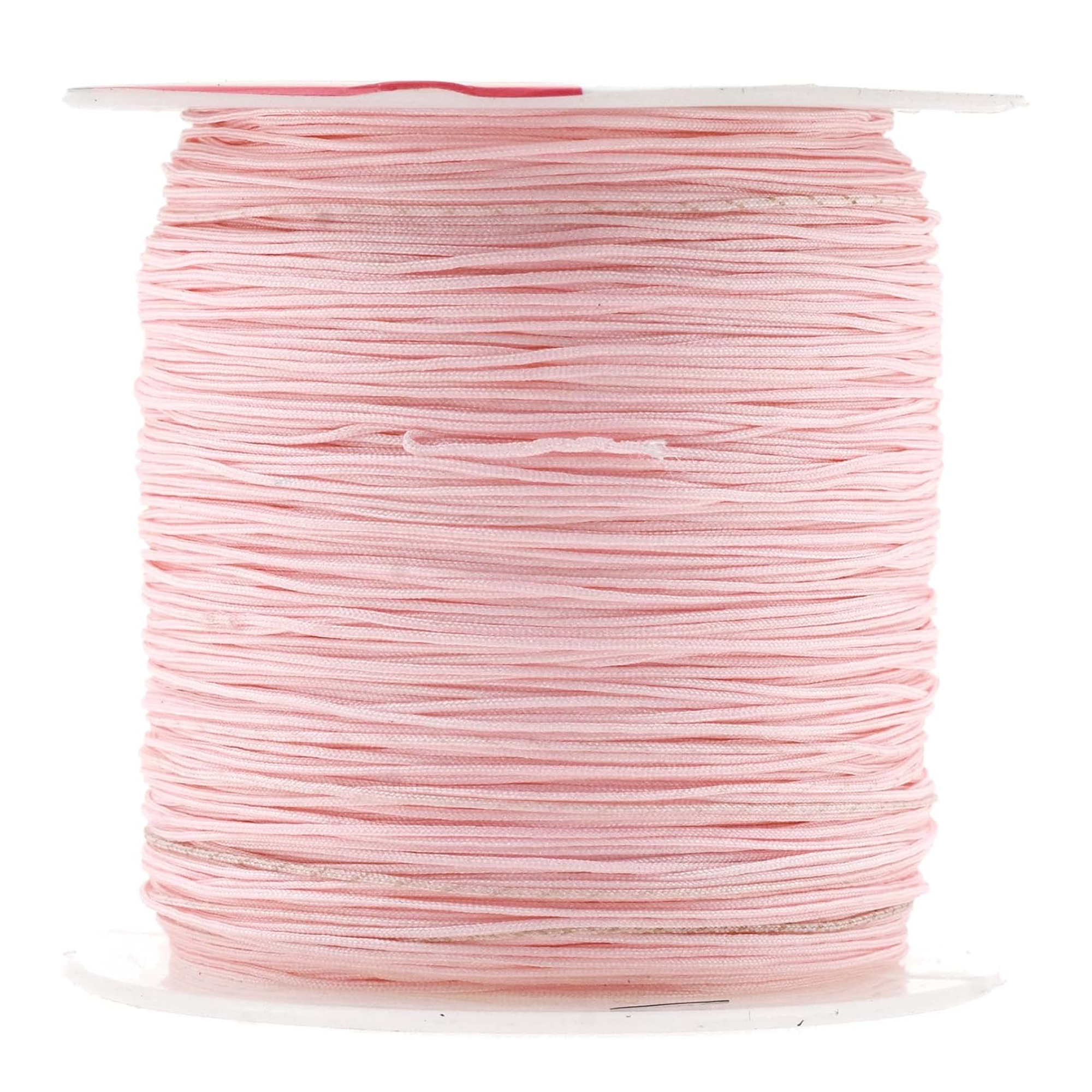 0.5mm Nylon Satin Cord, Rattail Trim Thread for Chinese Knotting, Kumihimo, Beading, Macrame, Jewelry Making, Sewing