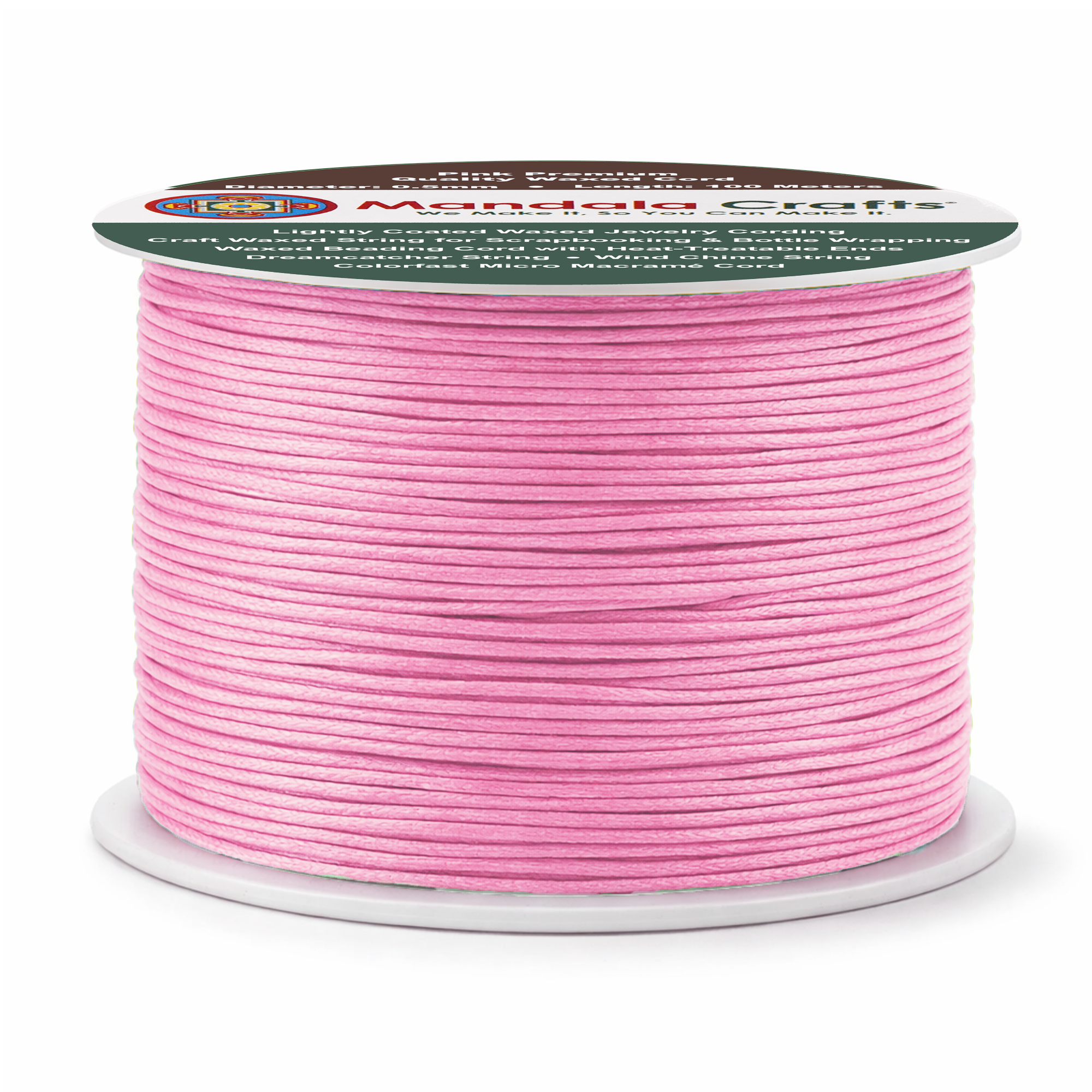 0.5mm Cotton Waxed Cord for Jewelry Making Bracelet Cord Waxed String - Beading String Thread Jewelry Cords for Necklaces String