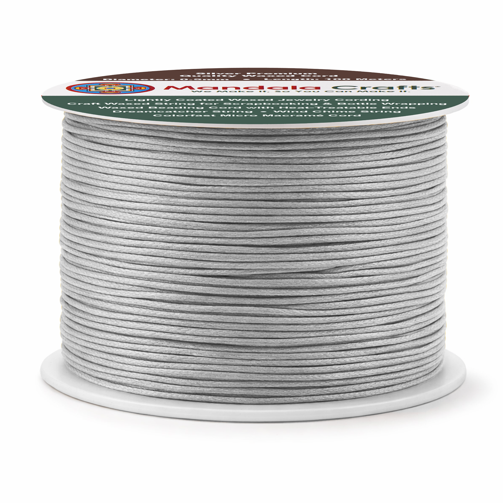 0.5mm Cotton Waxed Cord for Jewelry Making Bracelet Cord Waxed String - Beading String Thread Jewelry Cords for Necklaces String