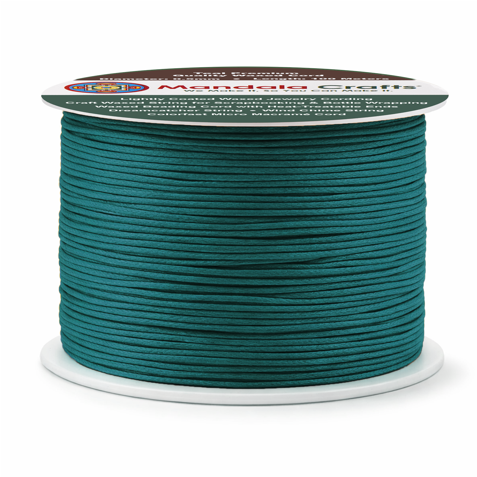 0.5mm Cotton Waxed Cord for Jewelry Making Bracelet Cord Waxed String - Beading String Thread Jewelry Cords for Necklaces String