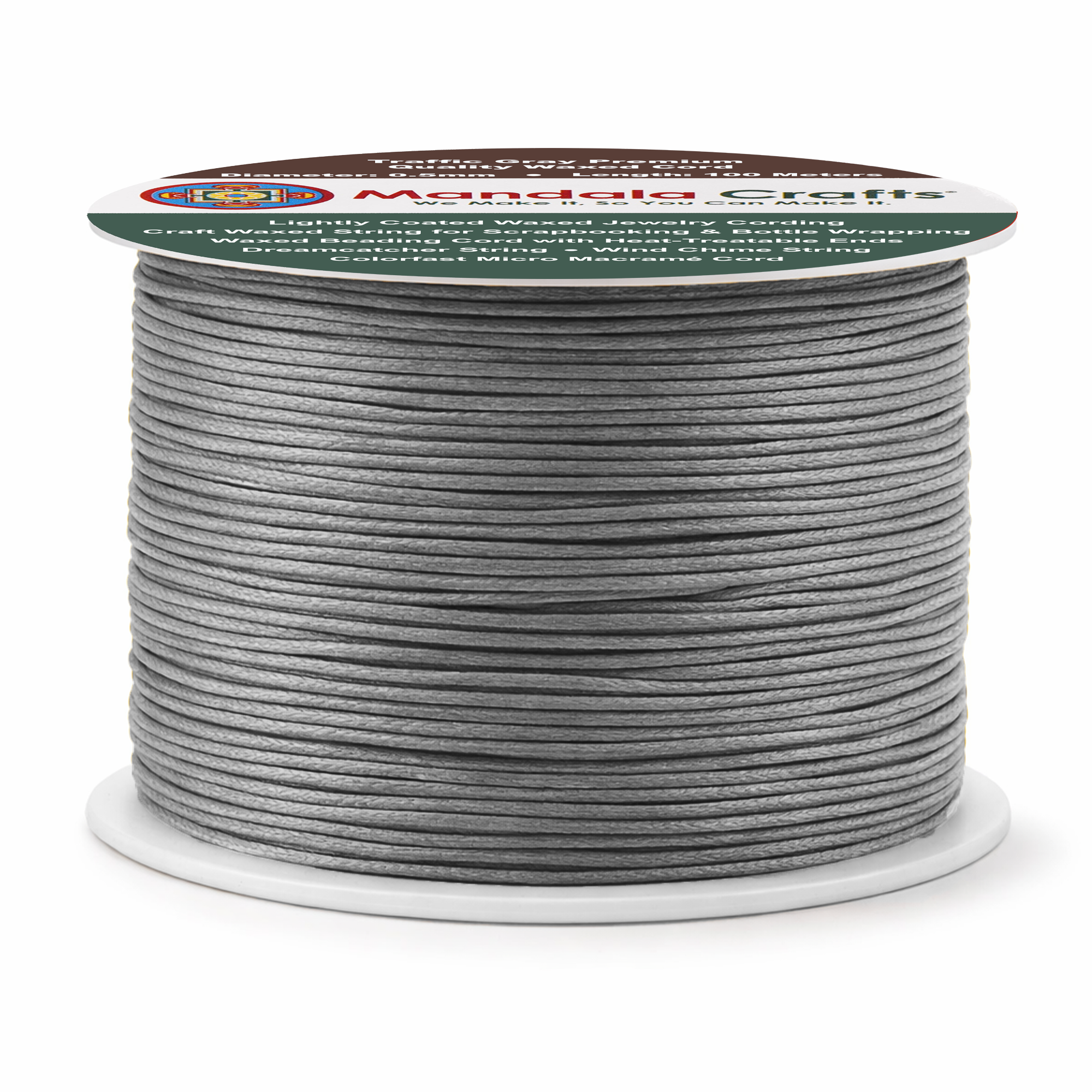 0.5mm Cotton Waxed Cord for Jewelry Making Bracelet Cord Waxed String - Beading String Thread Jewelry Cords for Necklaces String