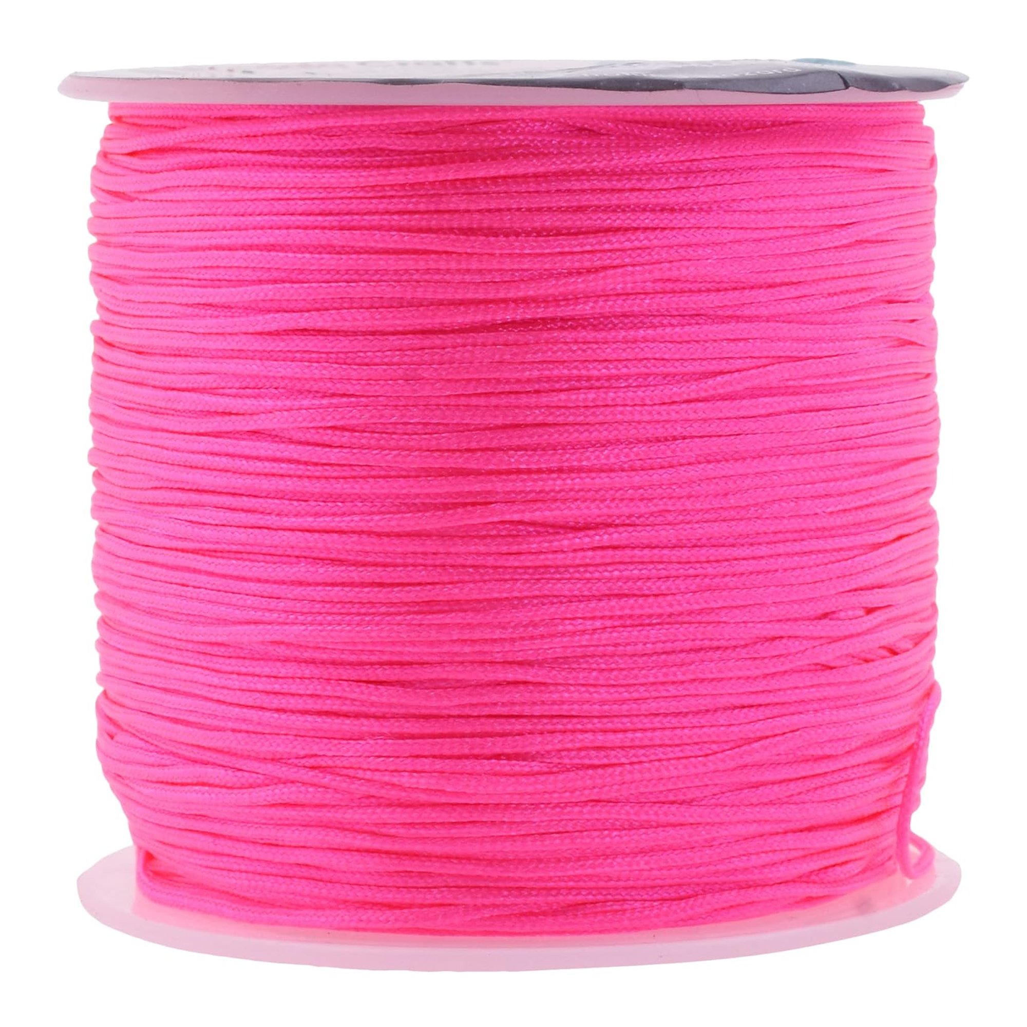 0.8mm Nylon Satin Cord, Rattail Trim Thread for Chinese Knotting, Kumihimo, Beading, Macrame, Jewelry Making, Sewing