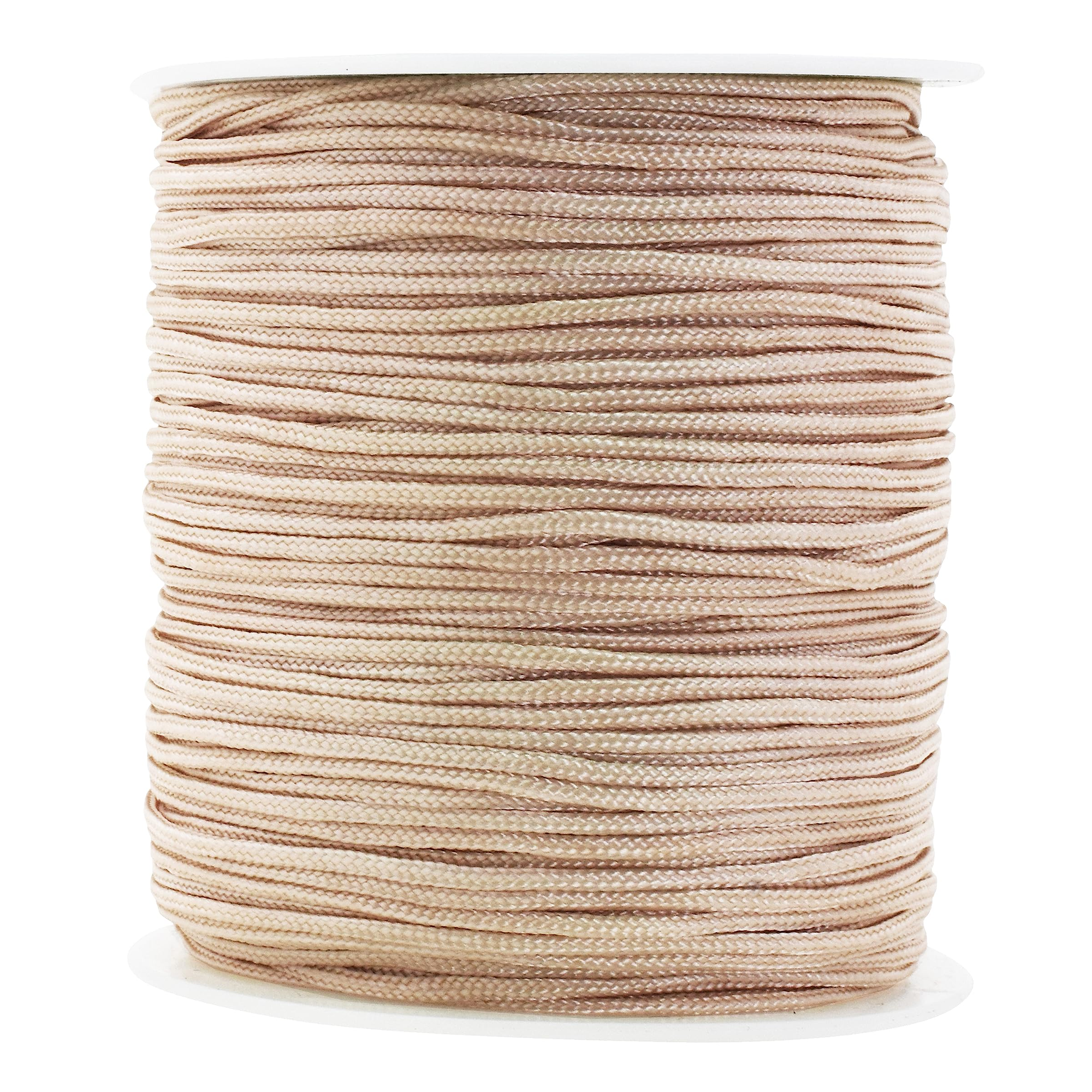 1.2mm Nylon Satin Cord, Rattail Trim Thread for Chinese Knotting, Kumihimo, Beading, Macrame, Jewelry Making, Sewing