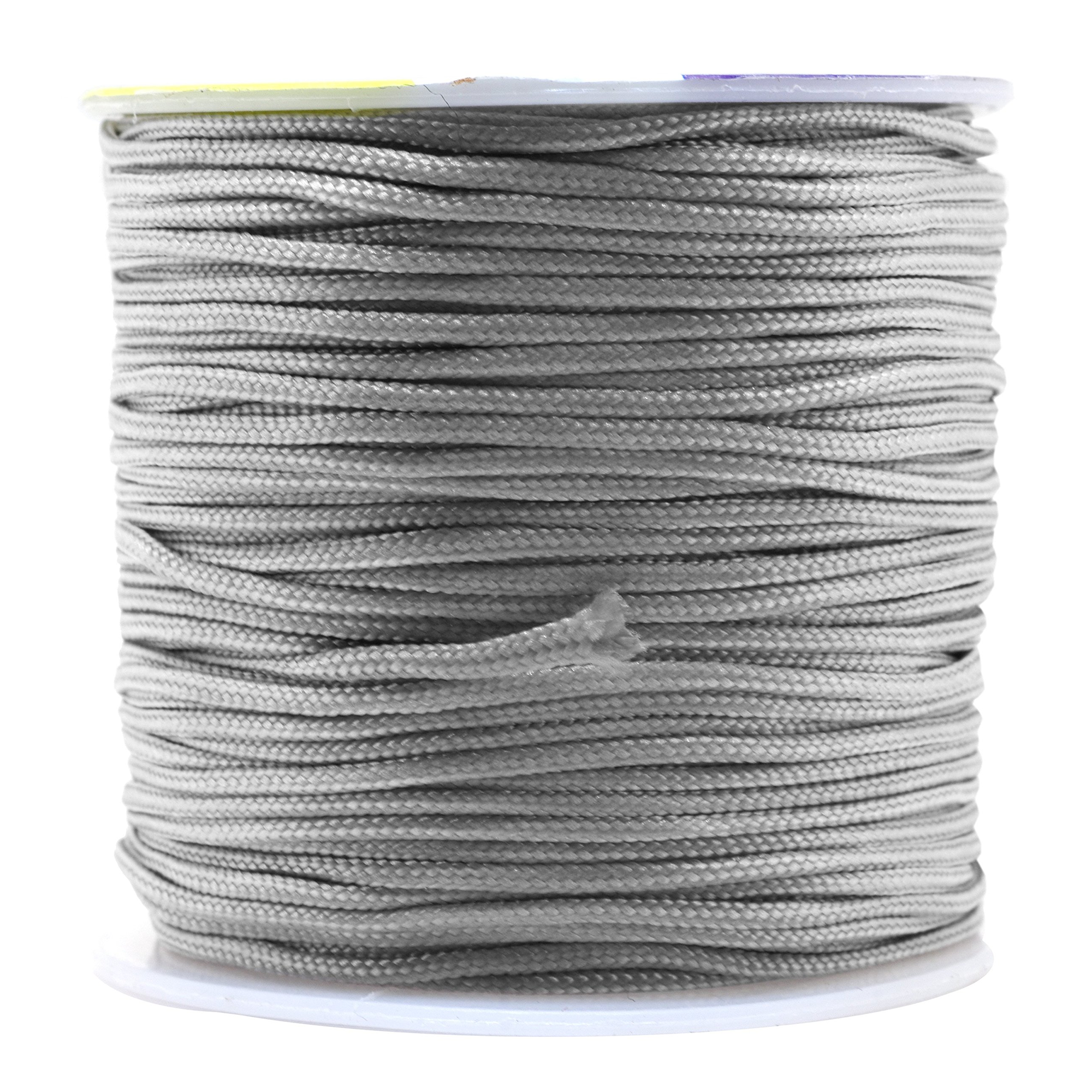 1.5mm Nylon Satin Cord, Rattail Trim Thread for Chinese Knotting, Kumihimo, Beading, Macrame, Jewelry Making, Sewing