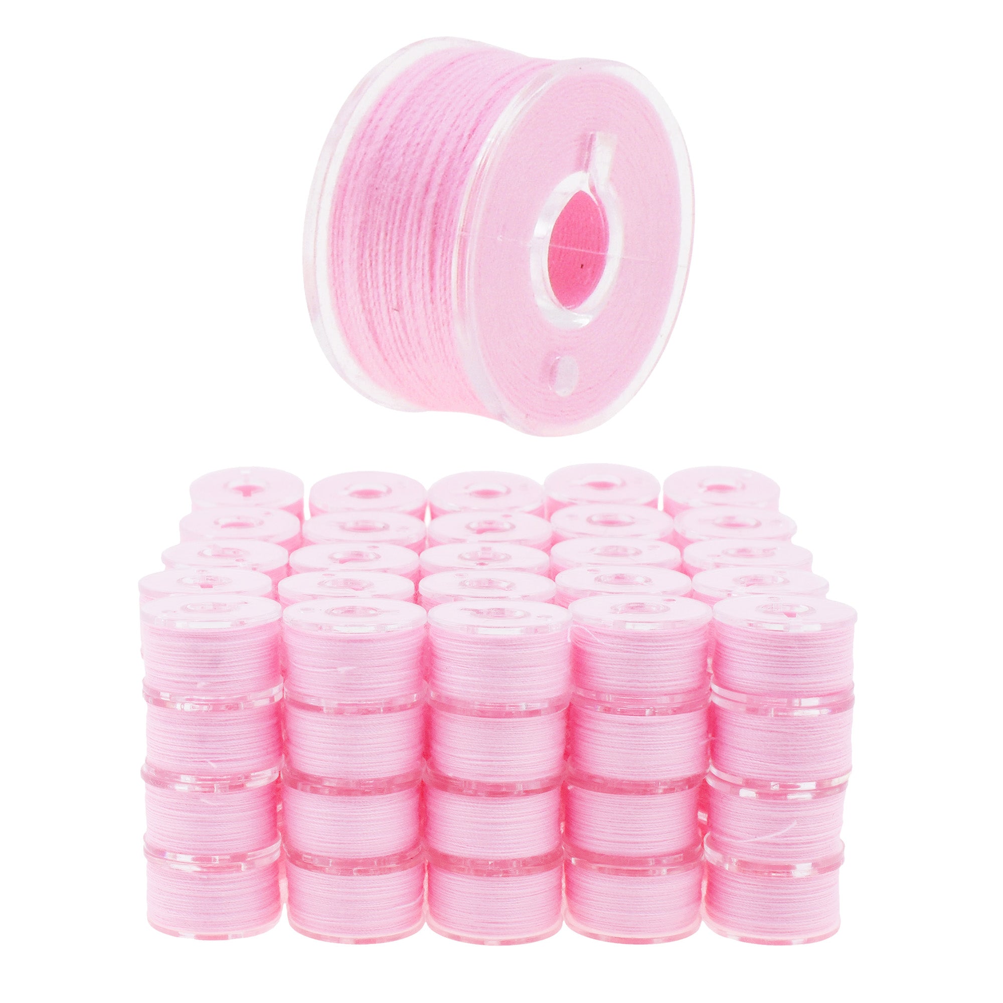 Mandala Crafts Prewound Bobbin Thread Prewound Bobbins for Embroidery Machines Singer Brother 144 PCs Class 15 60/2 60WT
