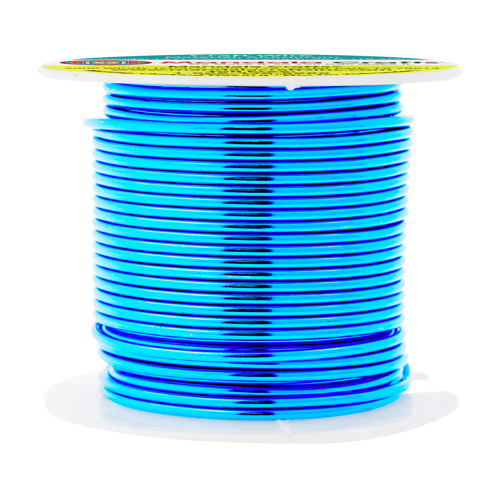 14 Gauge Anodized Aluminum Craft Wire for Jewelry Making - Bendable Fl