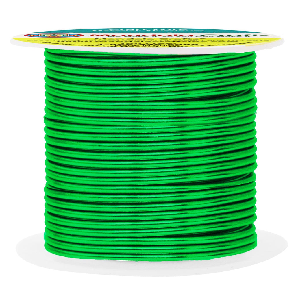 14 Gauge Anodized Aluminum Craft Wire for Jewelry Making - Bendable Fl