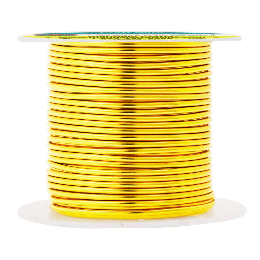 14 Gauge Anodized Aluminum Craft Wire for Jewelry Making - Bendable Fl