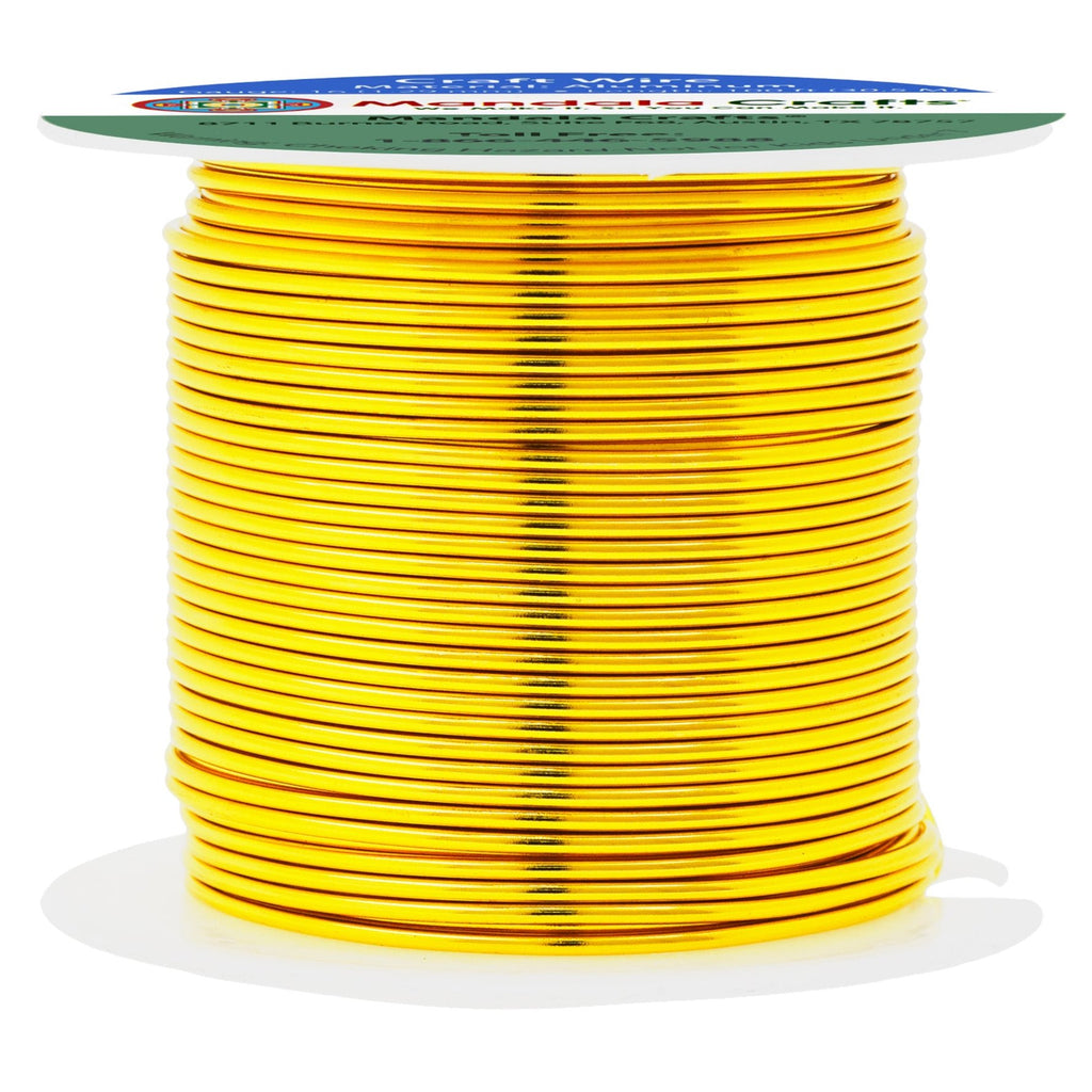 16 Gauge Anodized Aluminum Craft Wire for Jewelry Making - Bendable Fl