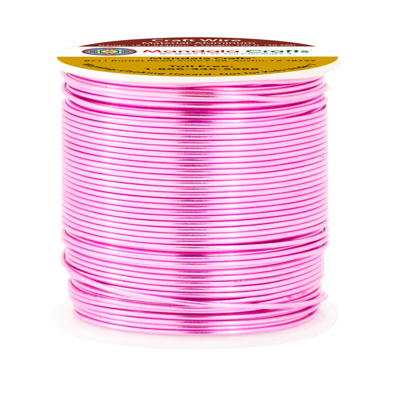 18 Gauge Anodized Jewelry Making Beading Floral Colored Aluminum Craft Wire