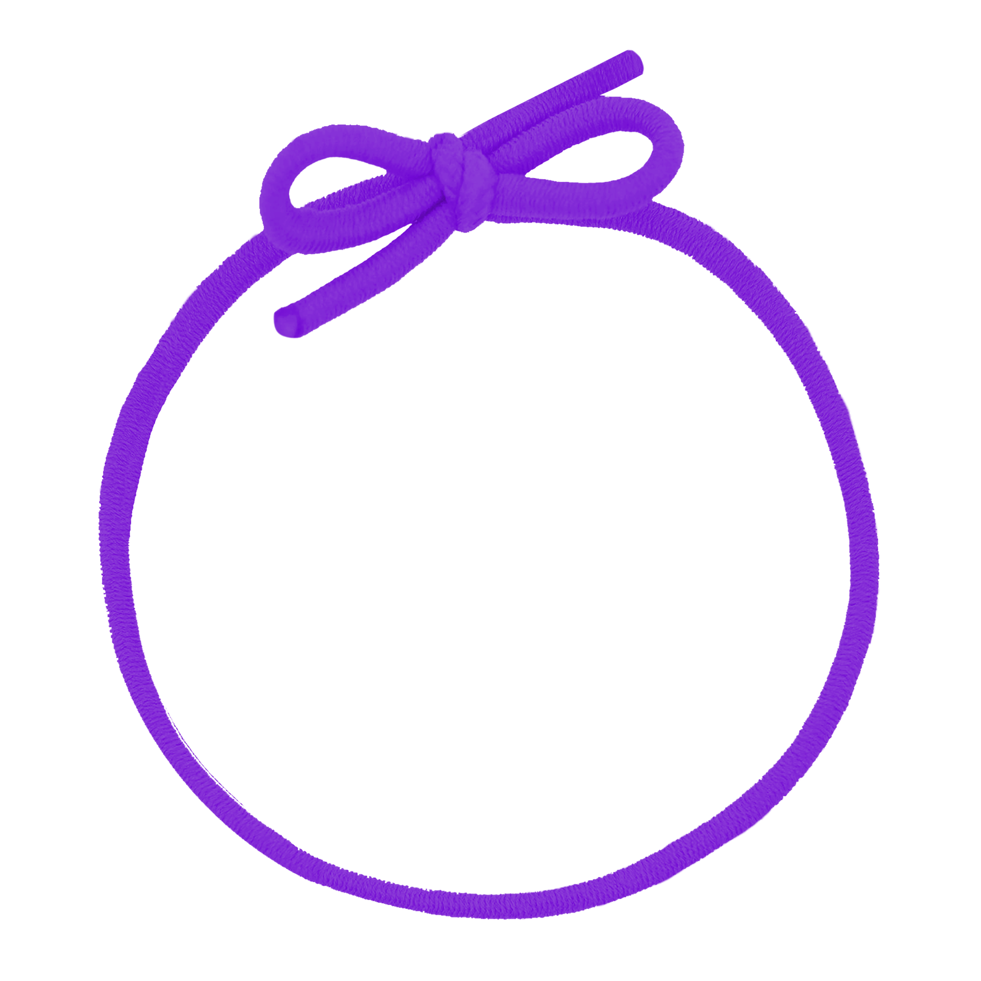 Mandala Crafts Stretch Loops with Pre-Tied Bows from Elastic Ribbon String for Gifts, Boxes, Tags Pack of 100