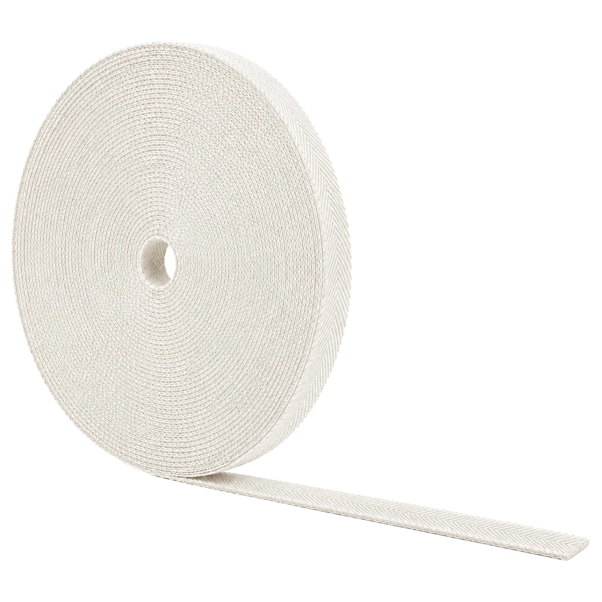 Cotton Twill Tape - Cotton Ribbon Webbing - Soft Cotton Herringbone Tape Cloth Strap for Seam Binding Sewing Trimming