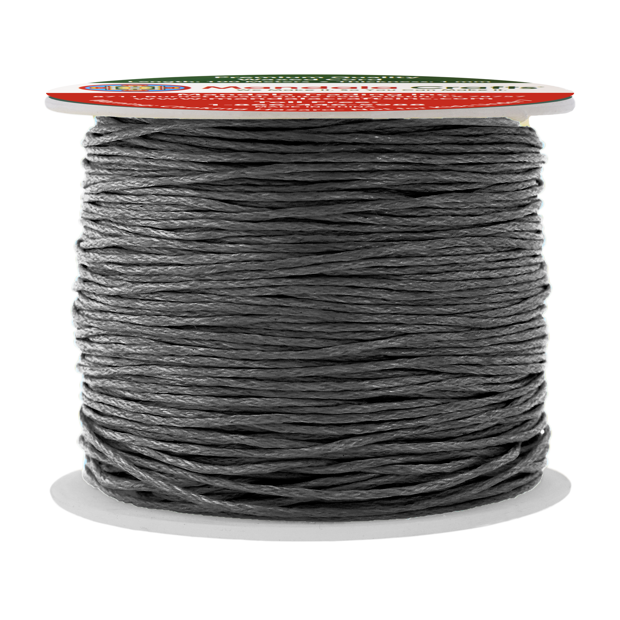 1mm 109 Yards Cotton Waxed Cord for Jewelry Making Bracelet Cord Waxed String - Beading String Thread Jewelry Cords for Necklaces String