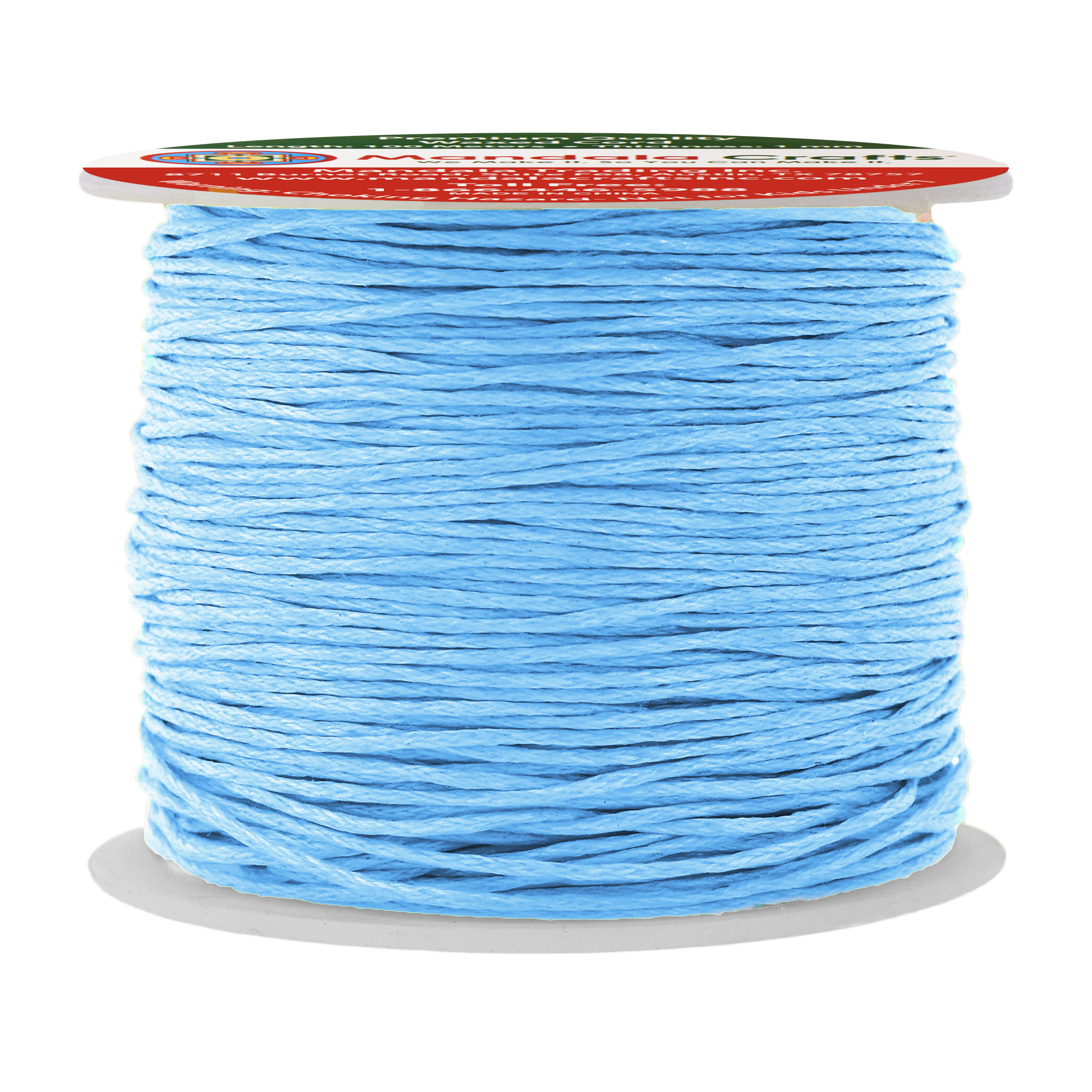 1mm 109 Yards Cotton Waxed Cord for Jewelry Making Bracelet Cord Waxed String - Beading String Thread Jewelry Cords for Necklaces String